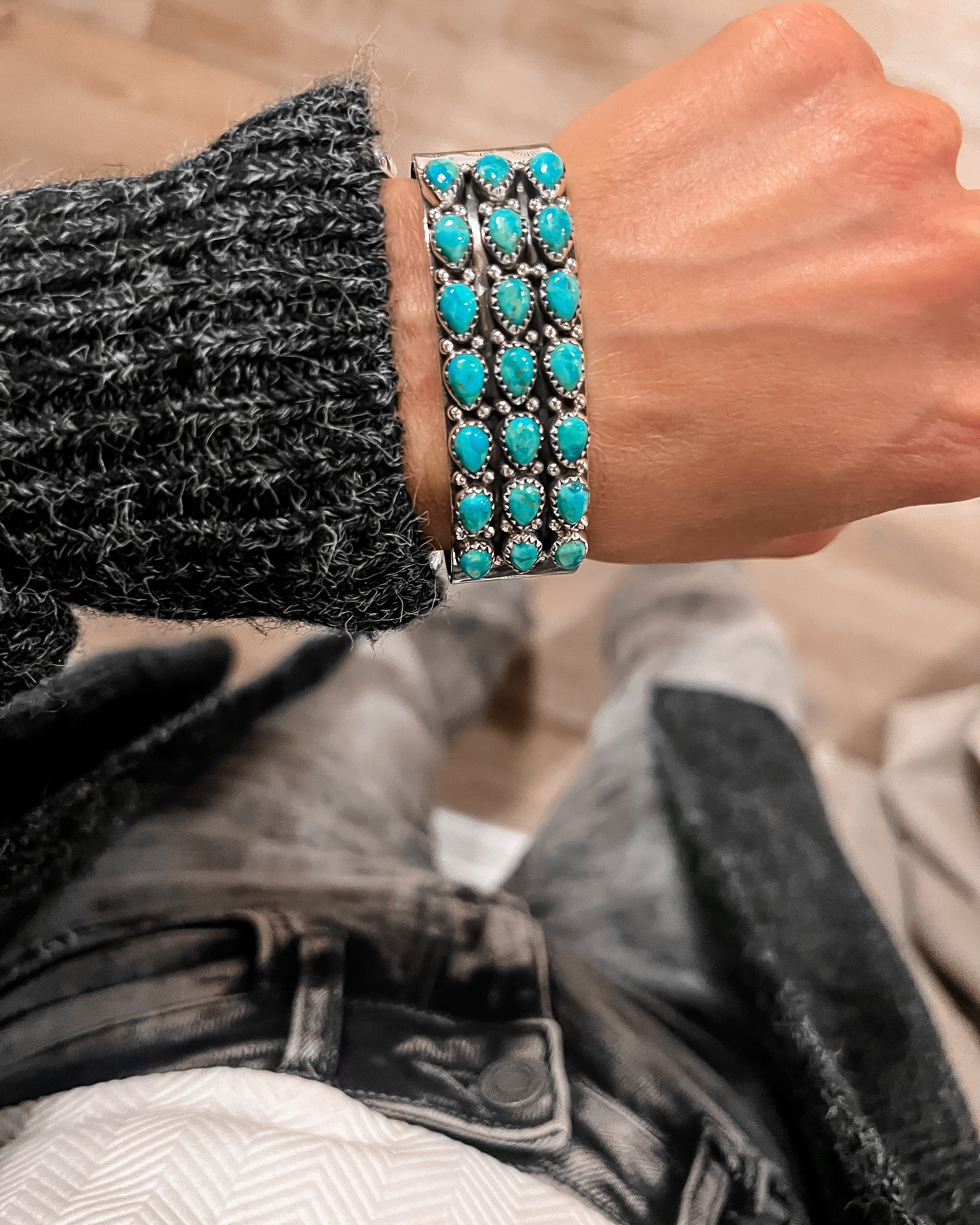 The Nevaeh Trifecta Bracelet-Gemstone Bracelets-Krush Kandy, Women's Online Fashion Boutique Located in Phoenix, Arizona (Scottsdale Area)