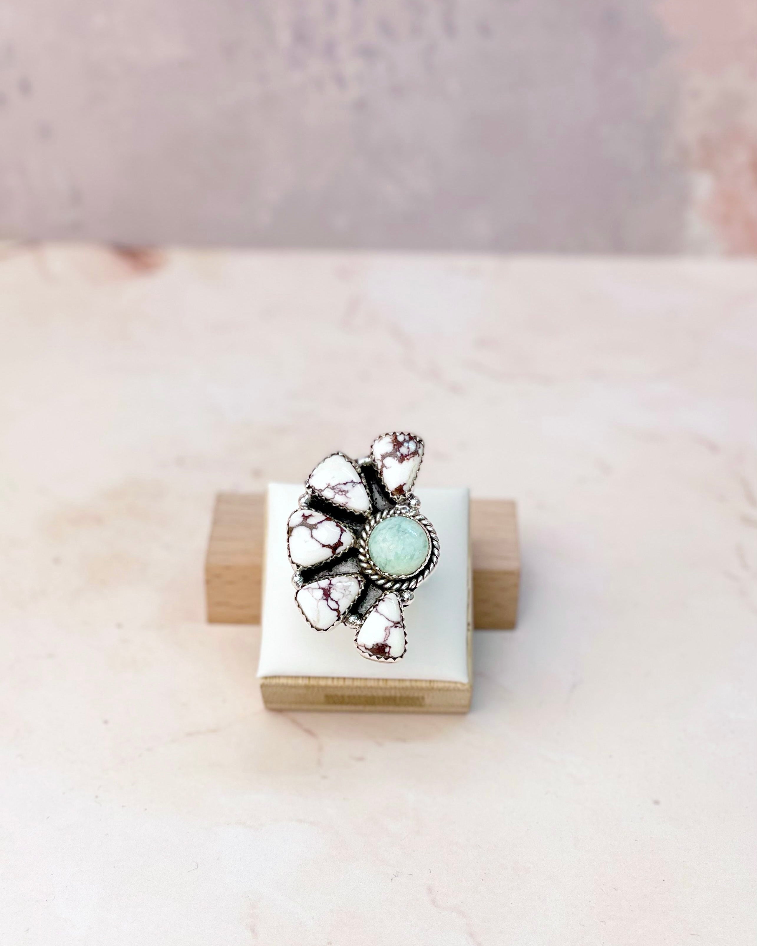 Half Cluster Wild Horse Ring-Rings-Krush Kandy, Women's Online Fashion Boutique Located in Phoenix, Arizona (Scottsdale Area)