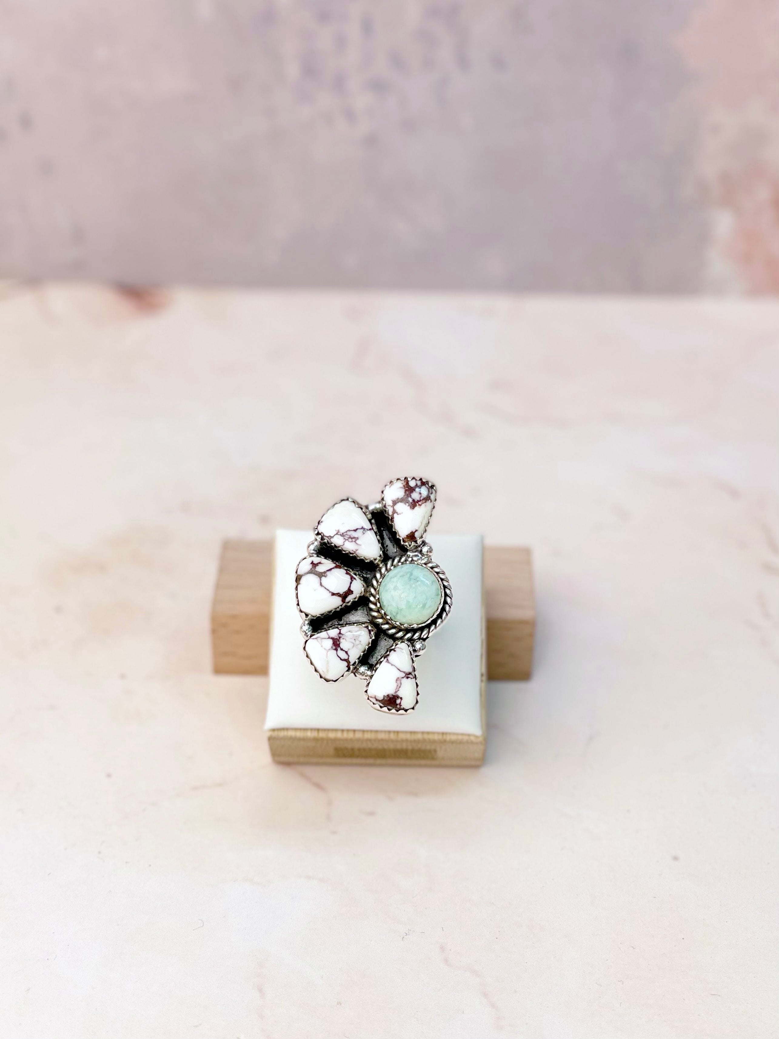 Half Cluster Wild Horse Ring-Rings-Krush Kandy, Women's Online Fashion Boutique Located in Phoenix, Arizona (Scottsdale Area)