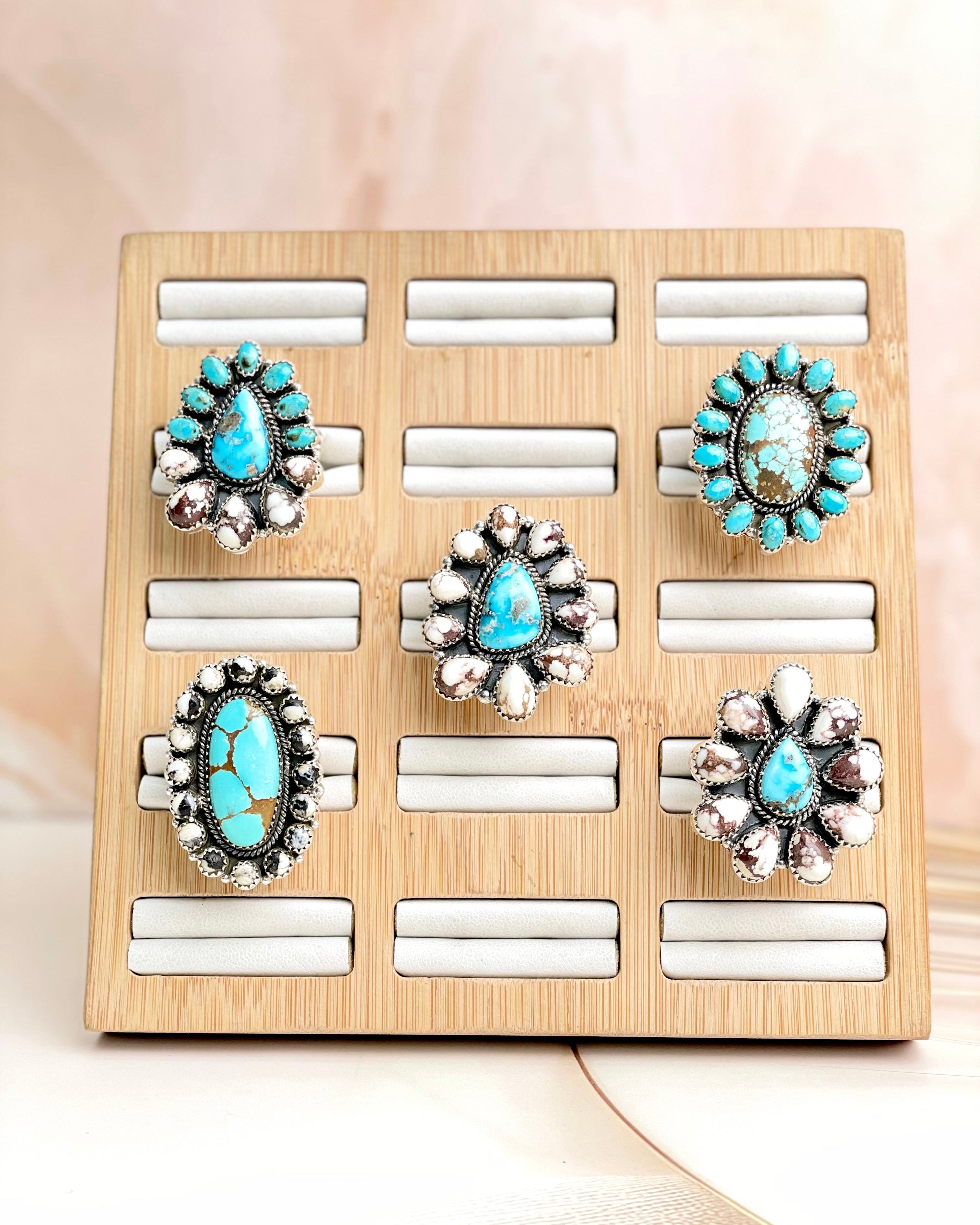 Southwestern Cluster Rings sno 29-Rings-Krush Kandy, Women's Online Fashion Boutique Located in Phoenix, Arizona (Scottsdale Area)