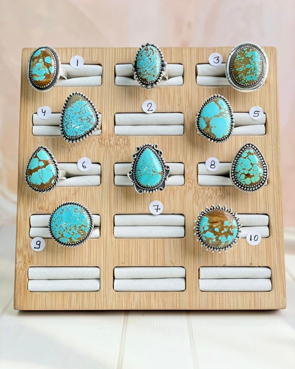 Mine 8 Mixed Slab Rings-Rings-Krush Kandy, Women's Online Fashion Boutique Located in Phoenix, Arizona (Scottsdale Area)