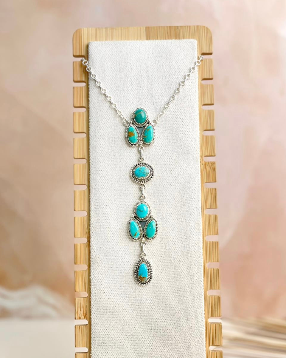 Kingman Lariat Necklace sno 20-Necklaces-Krush Kandy, Women's Online Fashion Boutique Located in Phoenix, Arizona (Scottsdale Area)
