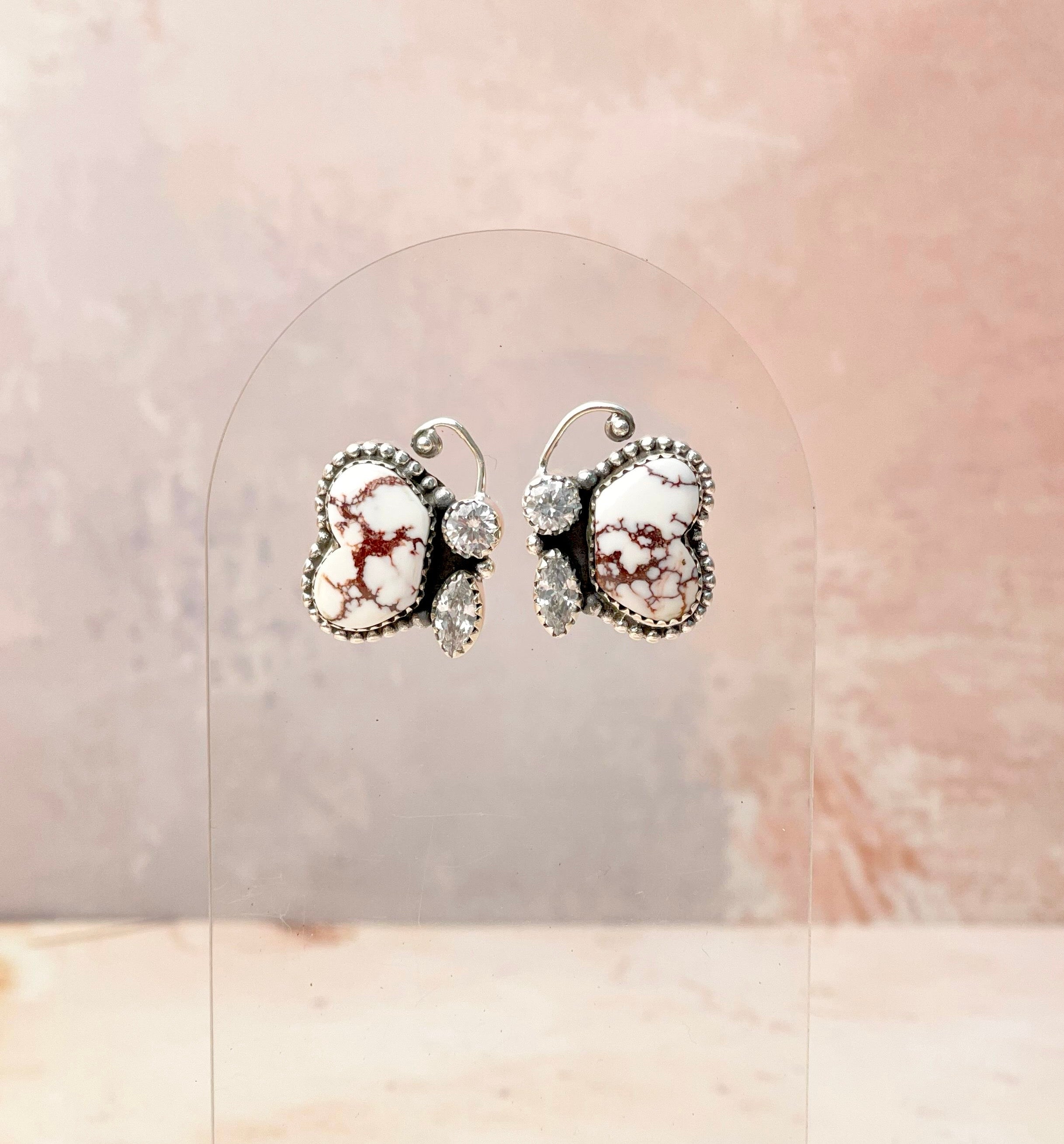 Wild Butterfly in Desert Rings & Earrings-Earrings-Krush Kandy, Women's Online Fashion Boutique Located in Phoenix, Arizona (Scottsdale Area)