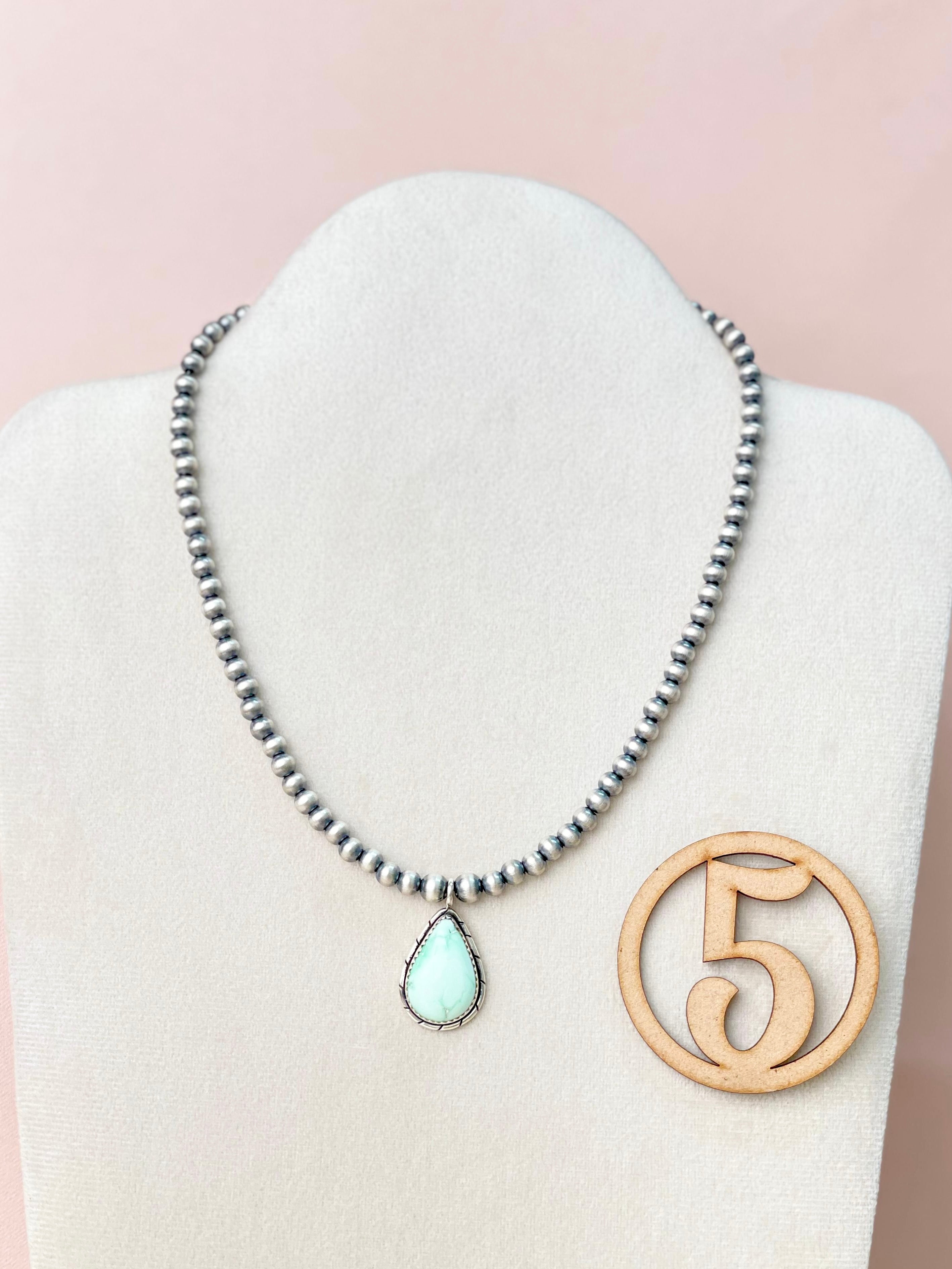 Plaoma Boho Desert Pearls Necklace-Necklaces-Krush Kandy, Women's Online Fashion Boutique Located in Phoenix, Arizona (Scottsdale Area)