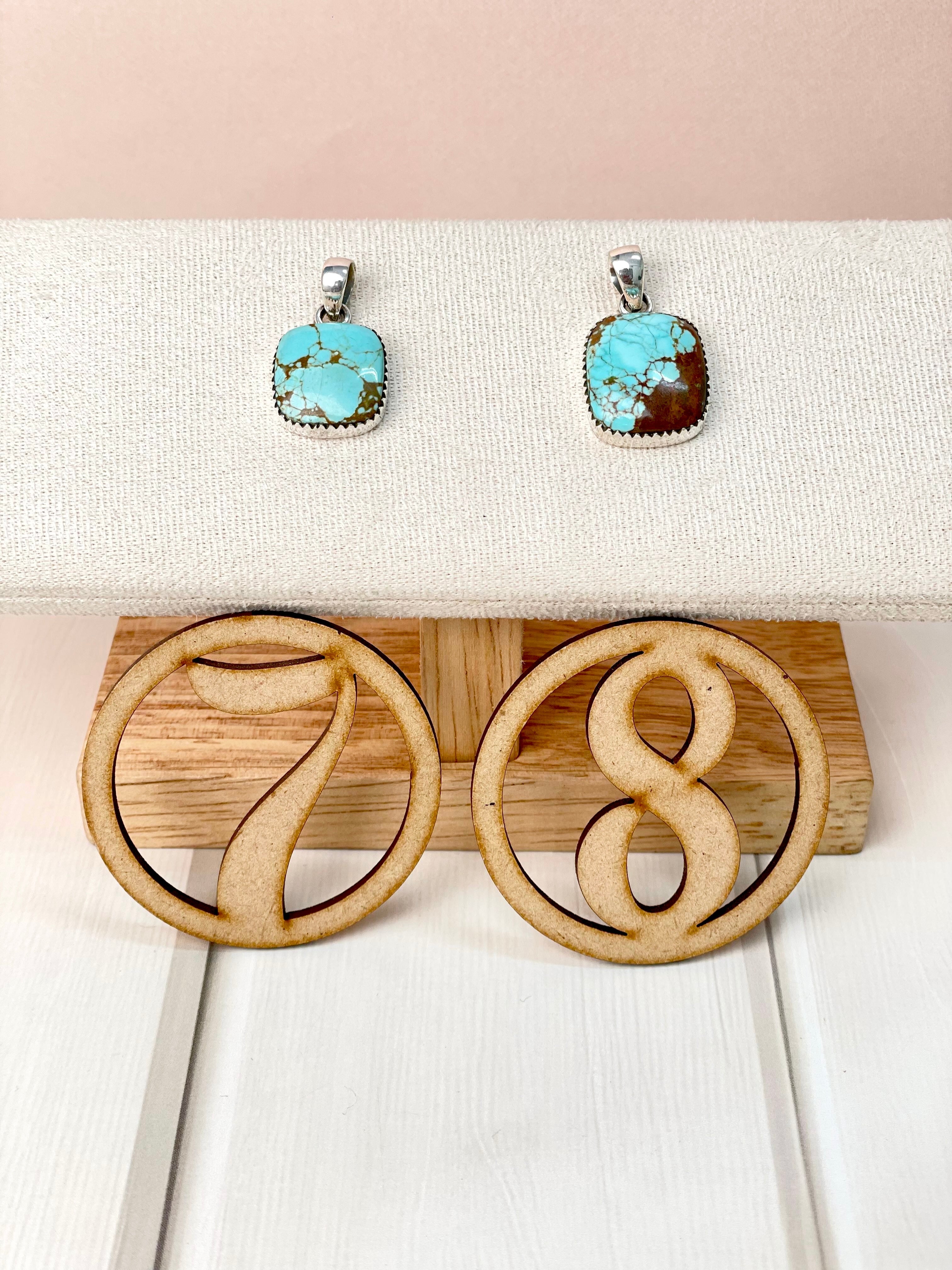 No. 8 Slab Pendants Bno. 1-Pendant Necklaces-Krush Kandy, Women's Online Fashion Boutique Located in Phoenix, Arizona (Scottsdale Area)