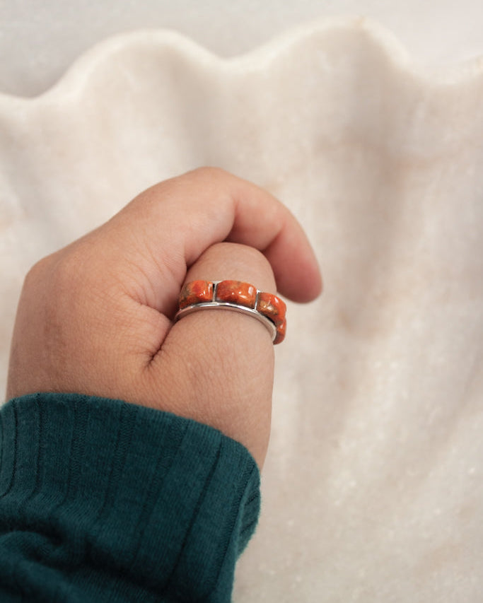 Stone Accent Ring | Krush Exclusive-Band Rings-Krush Kandy, Women's Online Fashion Boutique Located in Phoenix, Arizona (Scottsdale Area)