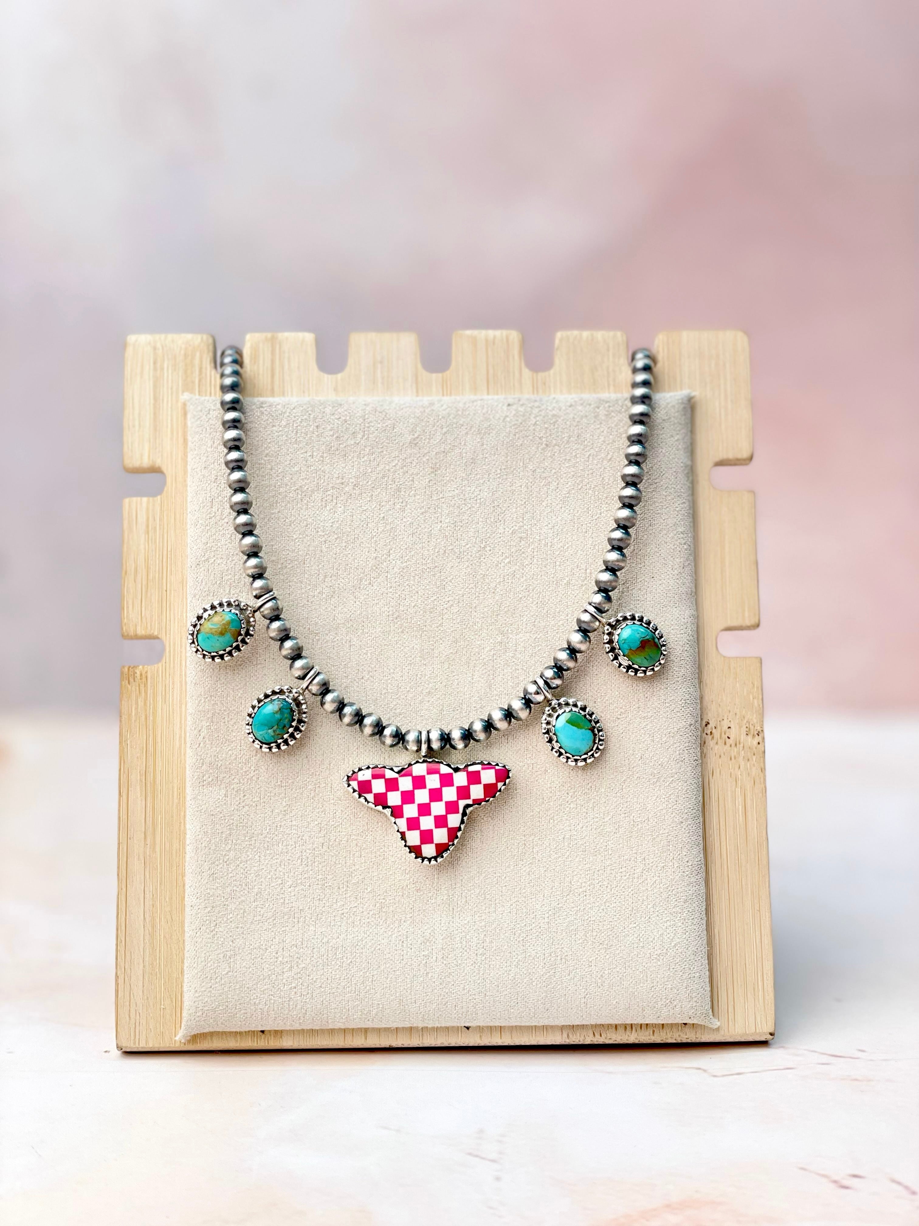 Belle Bull Desert Pearls Necklace-Necklaces-Krush Kandy, Women's Online Fashion Boutique Located in Phoenix, Arizona (Scottsdale Area)