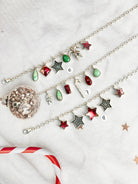 One Of A Kind Holiday Charm Bracelets-Bracelets-Krush Kandy, Women's Online Fashion Boutique Located in Phoenix, Arizona (Scottsdale Area)