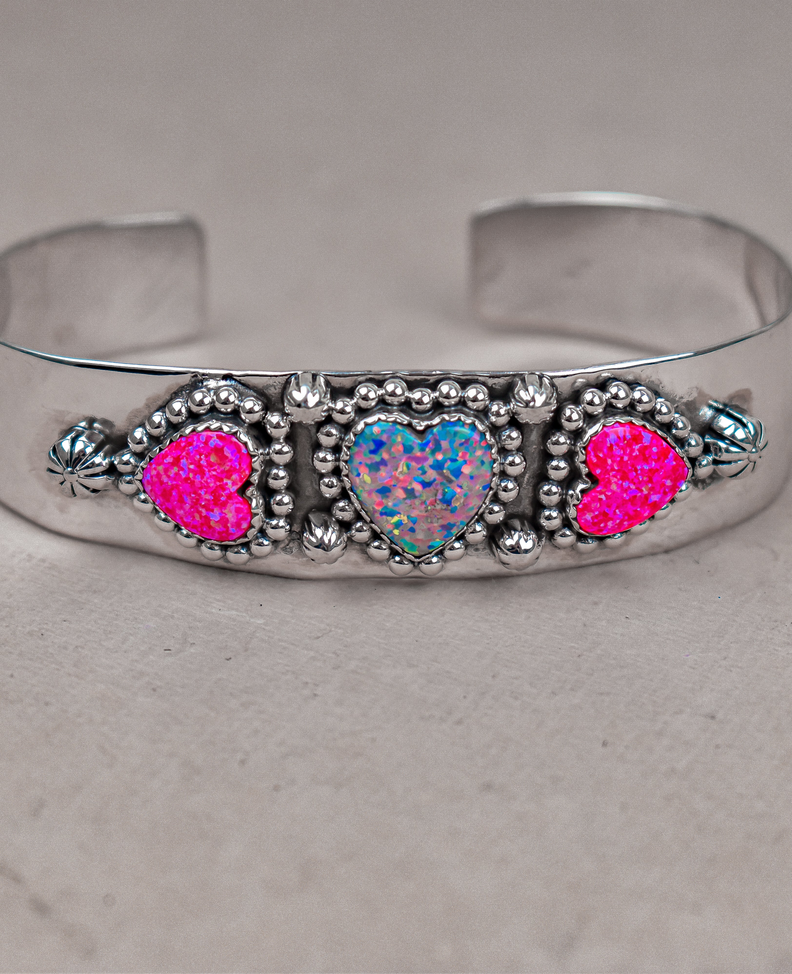 Heartfelt Trio Cuff Bracelet-Cuffs-Krush Kandy, Women's Online Fashion Boutique Located in Phoenix, Arizona (Scottsdale Area)