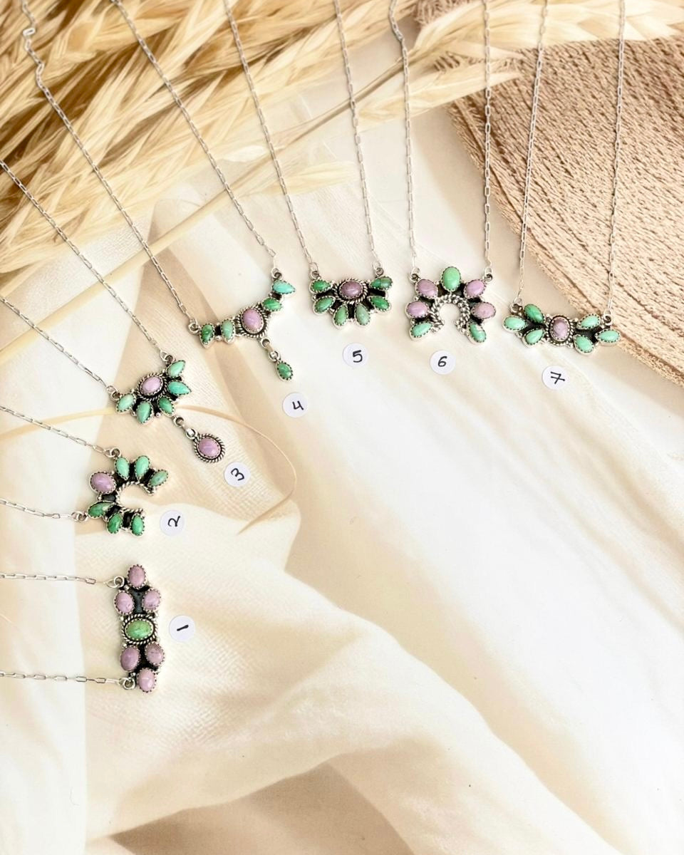 Varascite & Phosphoderite Necklace Sno 38-Necklaces-Krush Kandy, Women's Online Fashion Boutique Located in Phoenix, Arizona (Scottsdale Area)