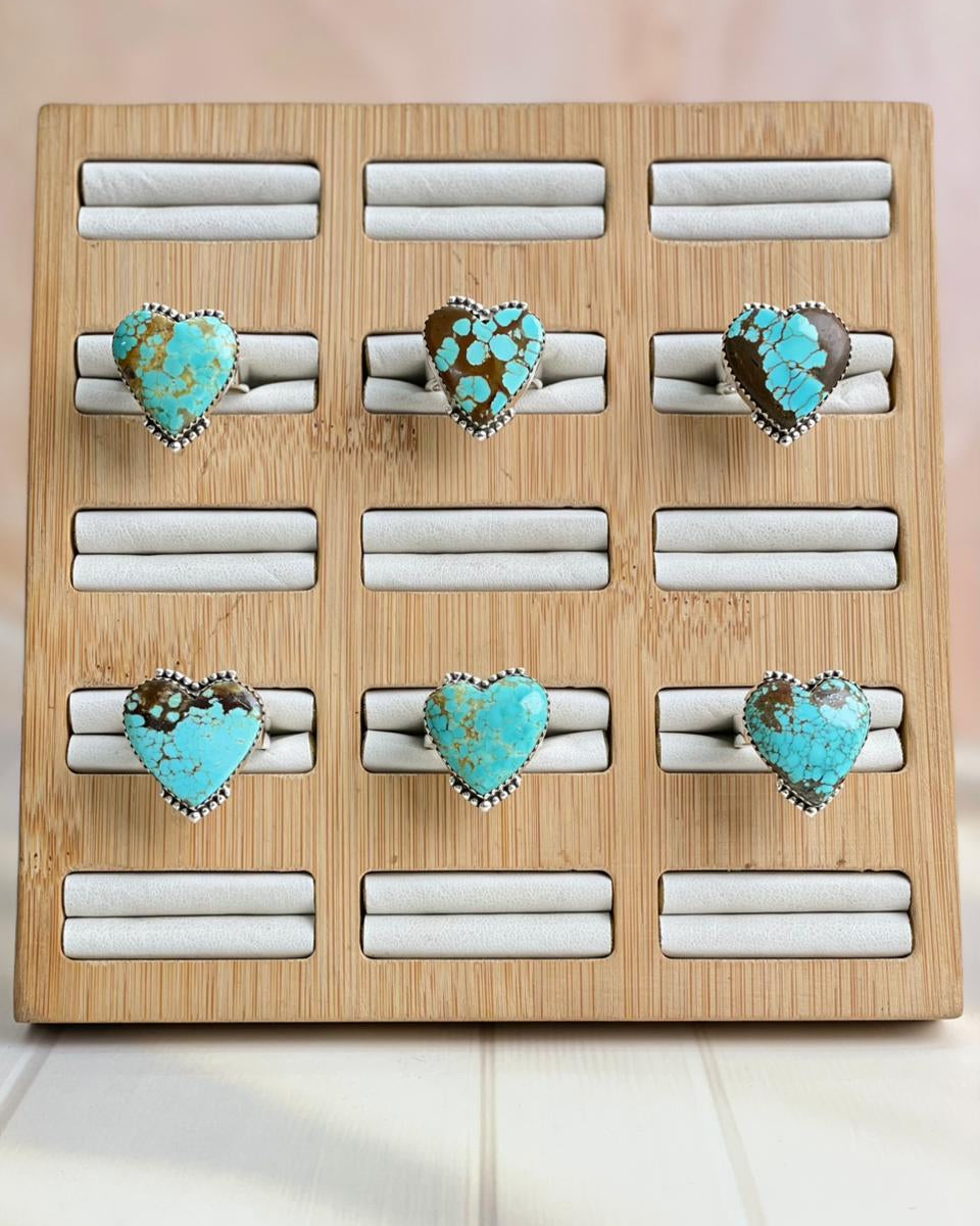 Mine 8 Heart Slab Rings-Rings-Krush Kandy, Women's Online Fashion Boutique Located in Phoenix, Arizona (Scottsdale Area)