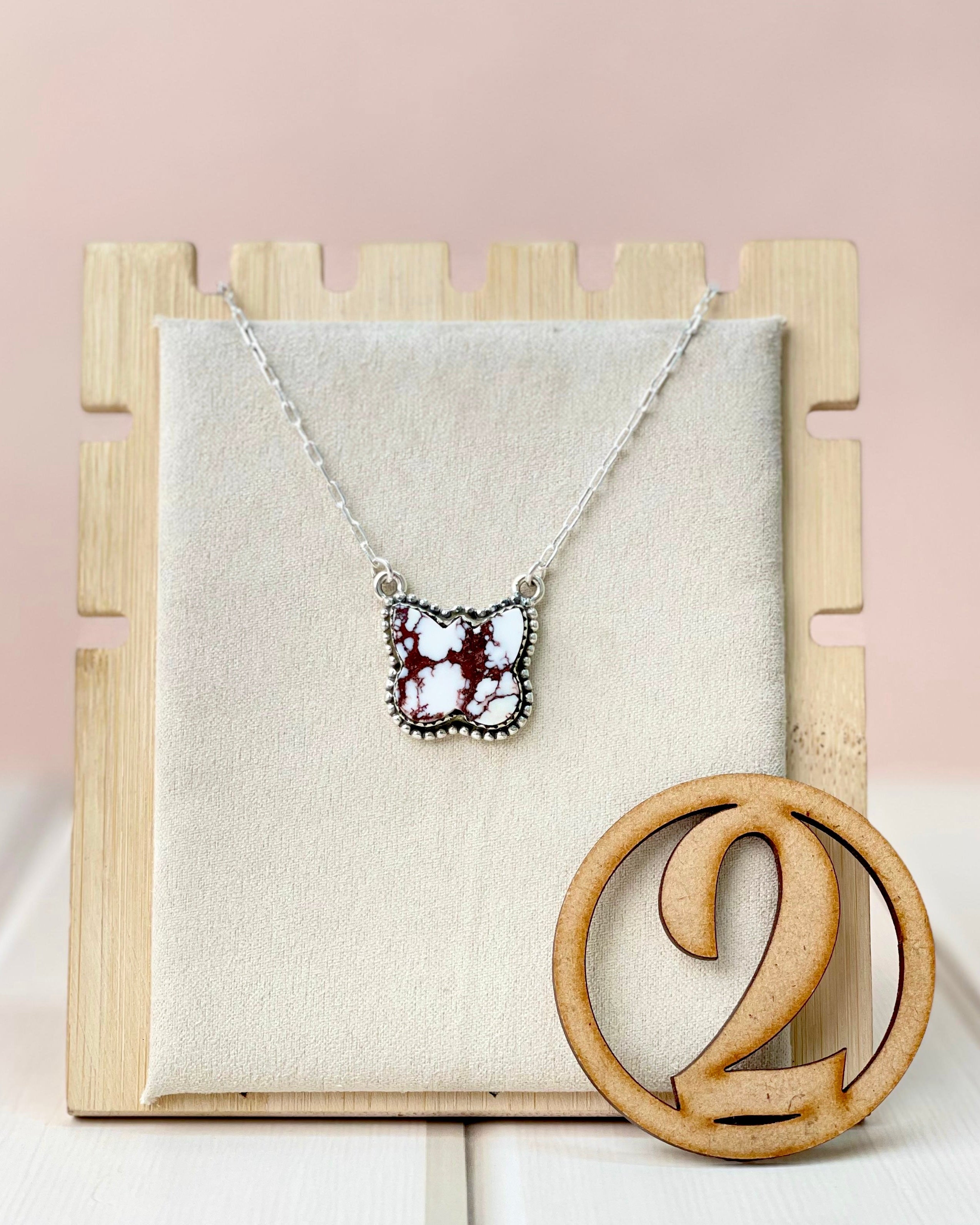 Southwest Butterfly in Wild Chain Pendants-Pendant Necklaces-Krush Kandy, Women's Online Fashion Boutique Located in Phoenix, Arizona (Scottsdale Area)