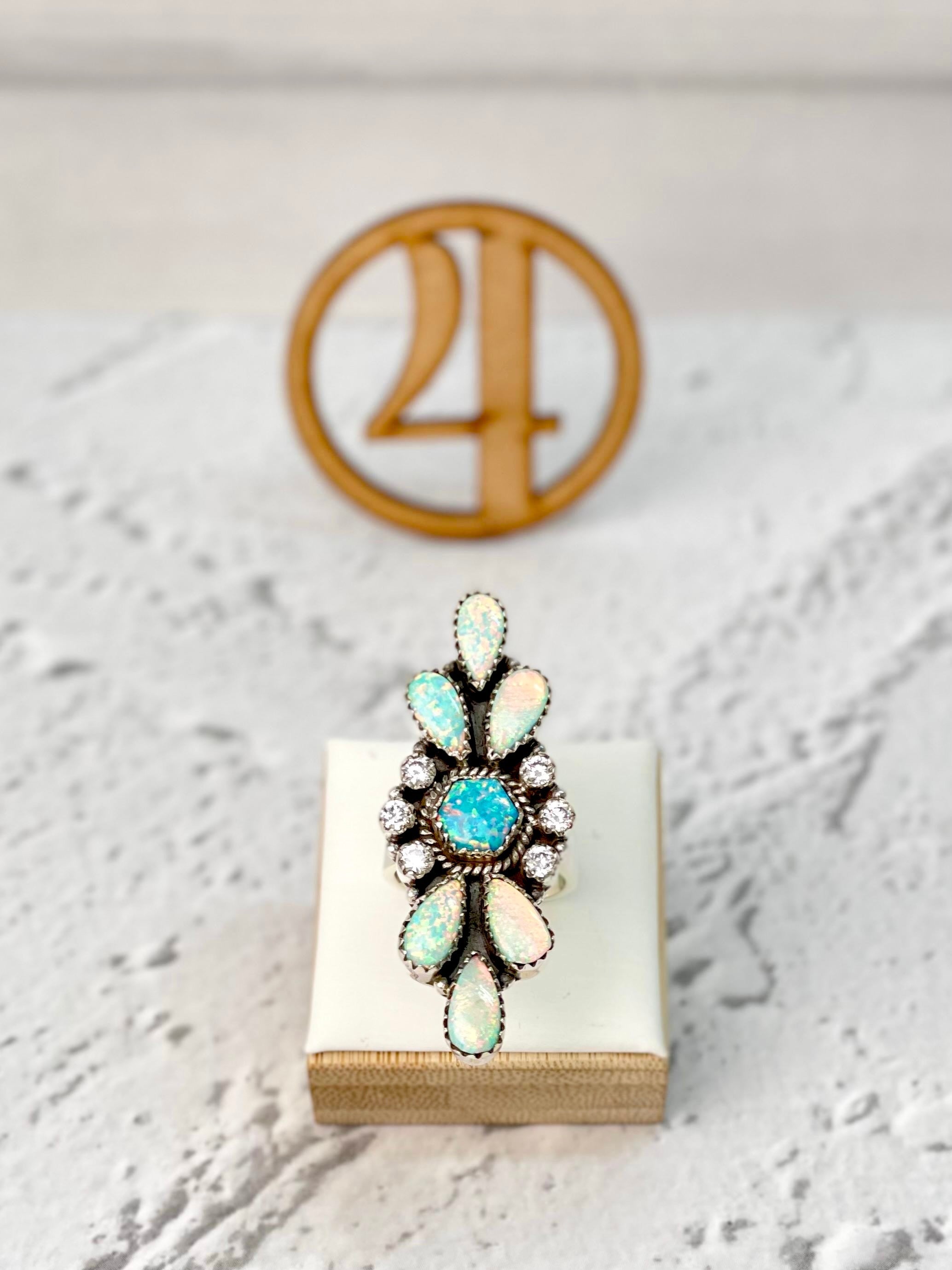 Whisper Leaf Trio Crawler Ring-Rings-Krush Kandy, Women's Online Fashion Boutique Located in Phoenix, Arizona (Scottsdale Area)