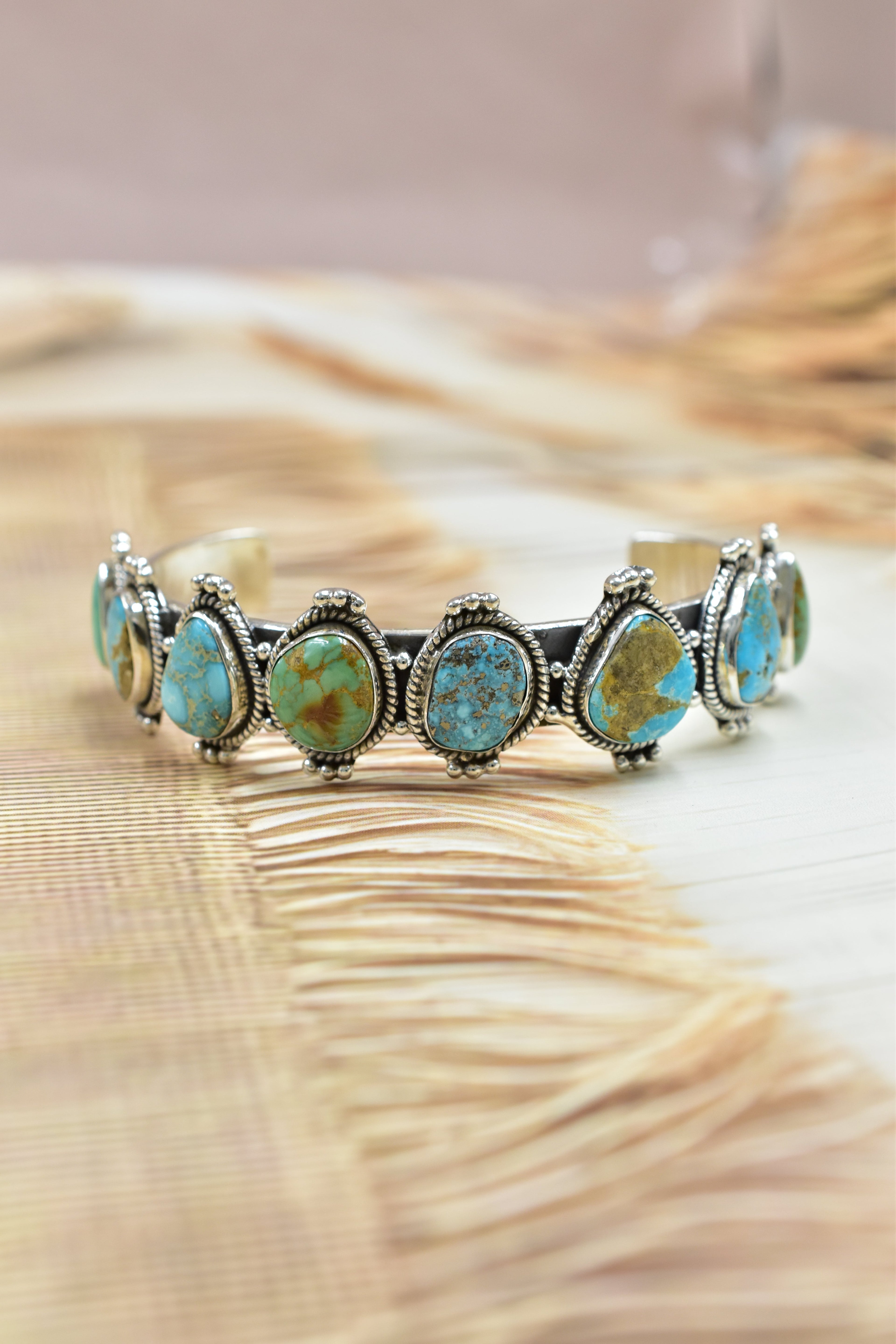 One Of A Kind Stone Bangles-Bracelets-Krush Kandy, Women's Online Fashion Boutique Located in Phoenix, Arizona (Scottsdale Area)