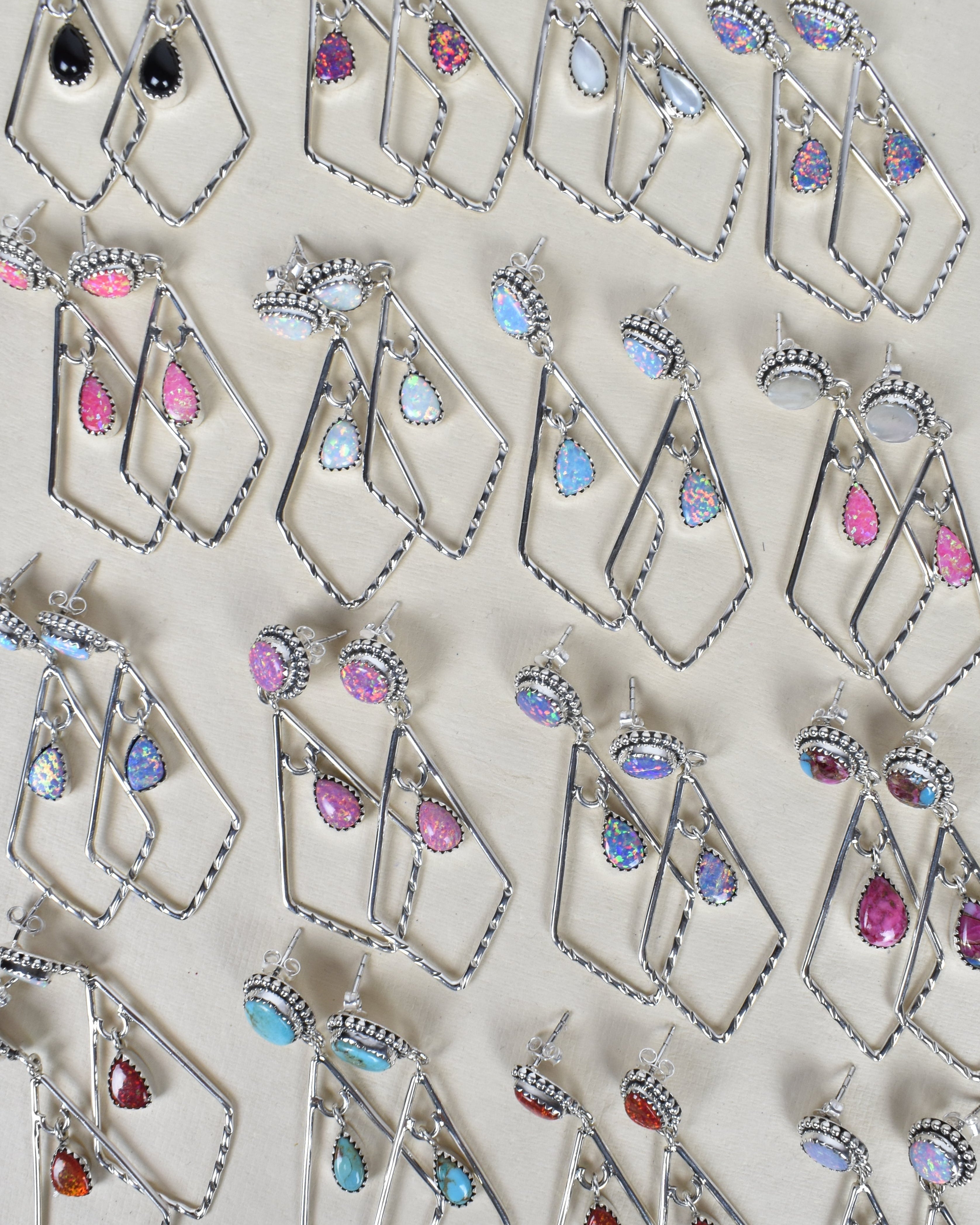 Skyborne Celestial Elegance Dangle Earrings-Drop Earrings-Krush Kandy, Women's Online Fashion Boutique Located in Phoenix, Arizona (Scottsdale Area)