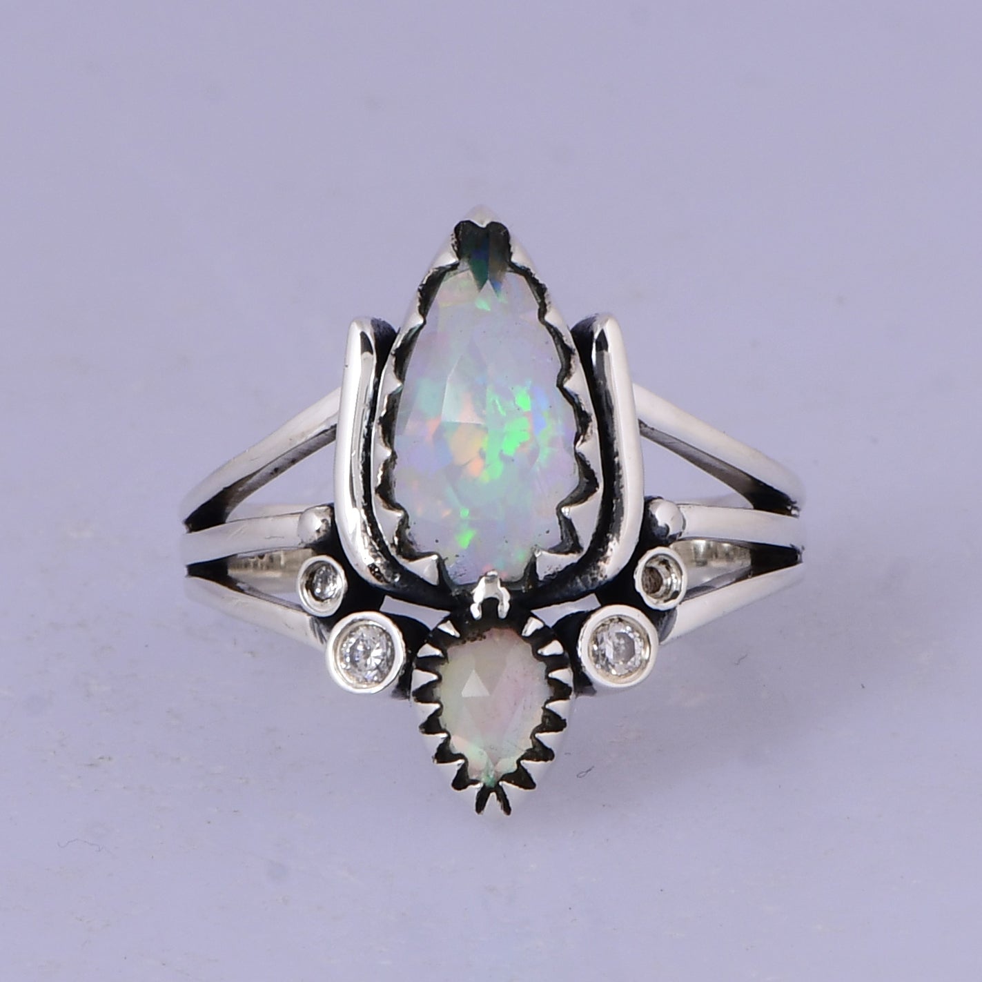 Delicate Krush Stone Ring-Rings-Krush Kandy, Women's Online Fashion Boutique Located in Phoenix, Arizona (Scottsdale Area)