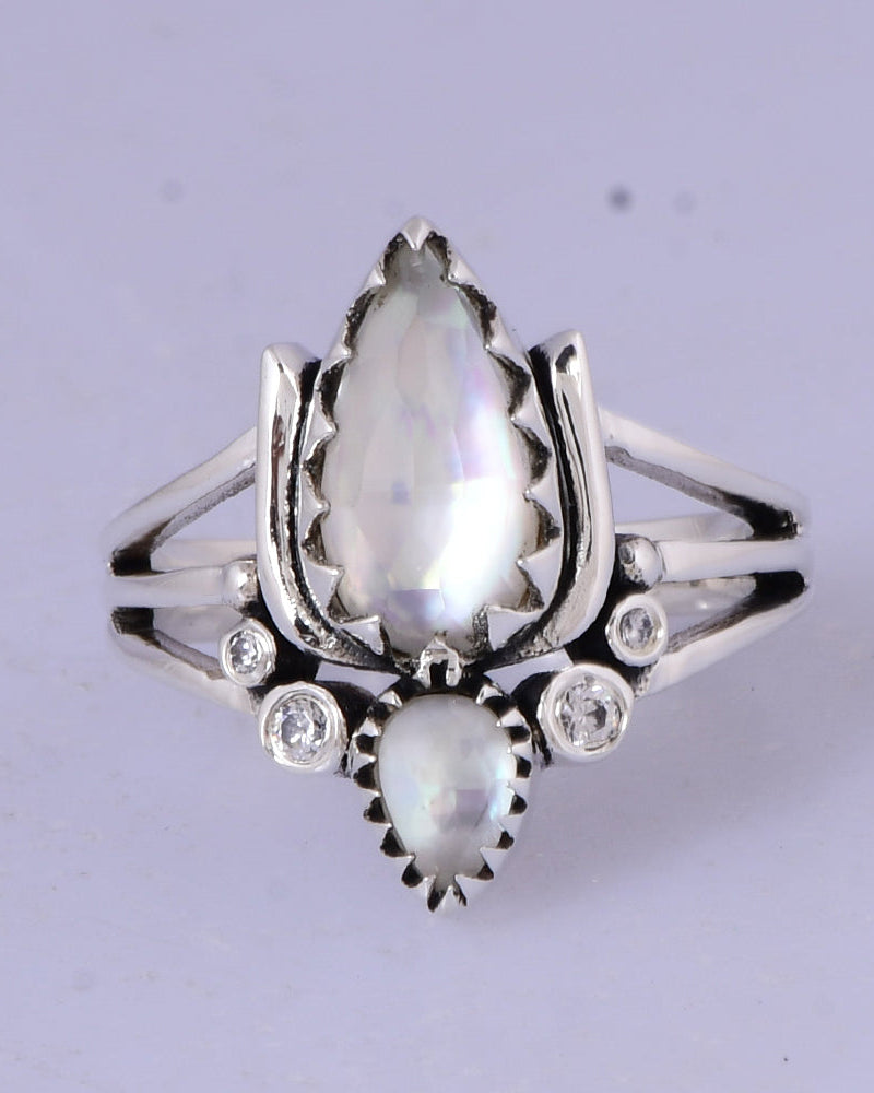 Delicate Krush Stone Ring-Rings-Krush Kandy, Women's Online Fashion Boutique Located in Phoenix, Arizona (Scottsdale Area)