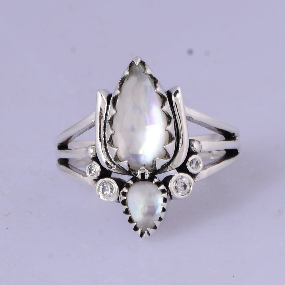 Delicate Krush Stone Ring-Rings-Krush Kandy, Women's Online Fashion Boutique Located in Phoenix, Arizona (Scottsdale Area)