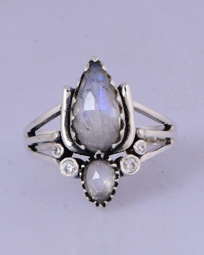 Delicate Krush Stone Ring-Rings-Krush Kandy, Women's Online Fashion Boutique Located in Phoenix, Arizona (Scottsdale Area)