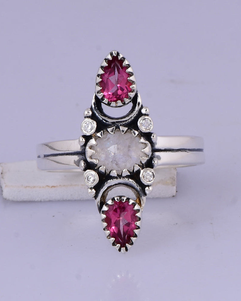 Into The Night Stone Ring-Rings-Krush Kandy, Women's Online Fashion Boutique Located in Phoenix, Arizona (Scottsdale Area)