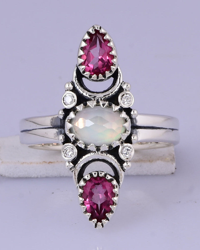 Into The Night Stone Ring-Rings-Krush Kandy, Women's Online Fashion Boutique Located in Phoenix, Arizona (Scottsdale Area)
