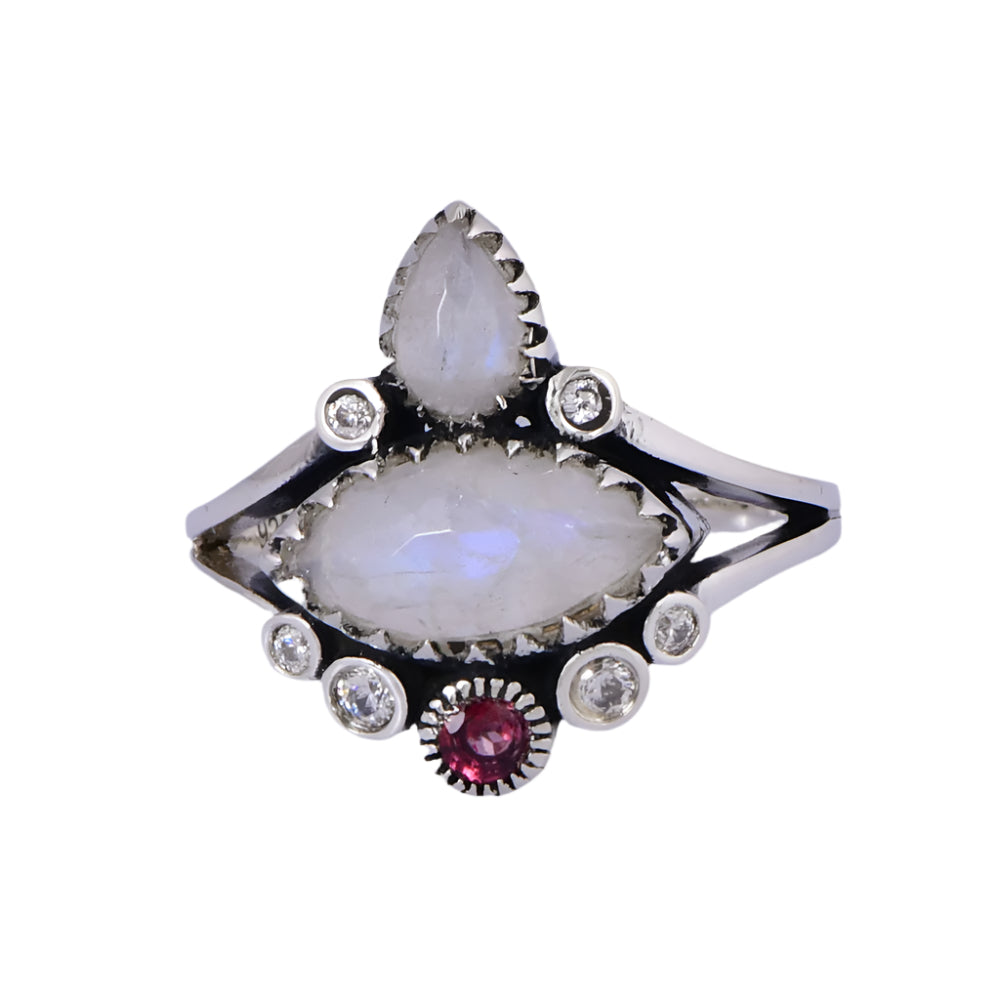 Divine Aura Stone Ring-Rings-Krush Kandy, Women's Online Fashion Boutique Located in Phoenix, Arizona (Scottsdale Area)