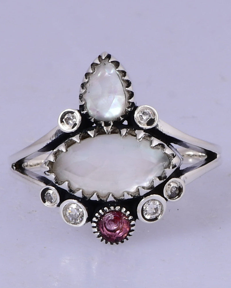 Divine Aura Stone Ring-Rings-Krush Kandy, Women's Online Fashion Boutique Located in Phoenix, Arizona (Scottsdale Area)