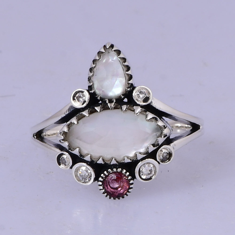 Divine Aura Stone Ring-Rings-Krush Kandy, Women's Online Fashion Boutique Located in Phoenix, Arizona (Scottsdale Area)