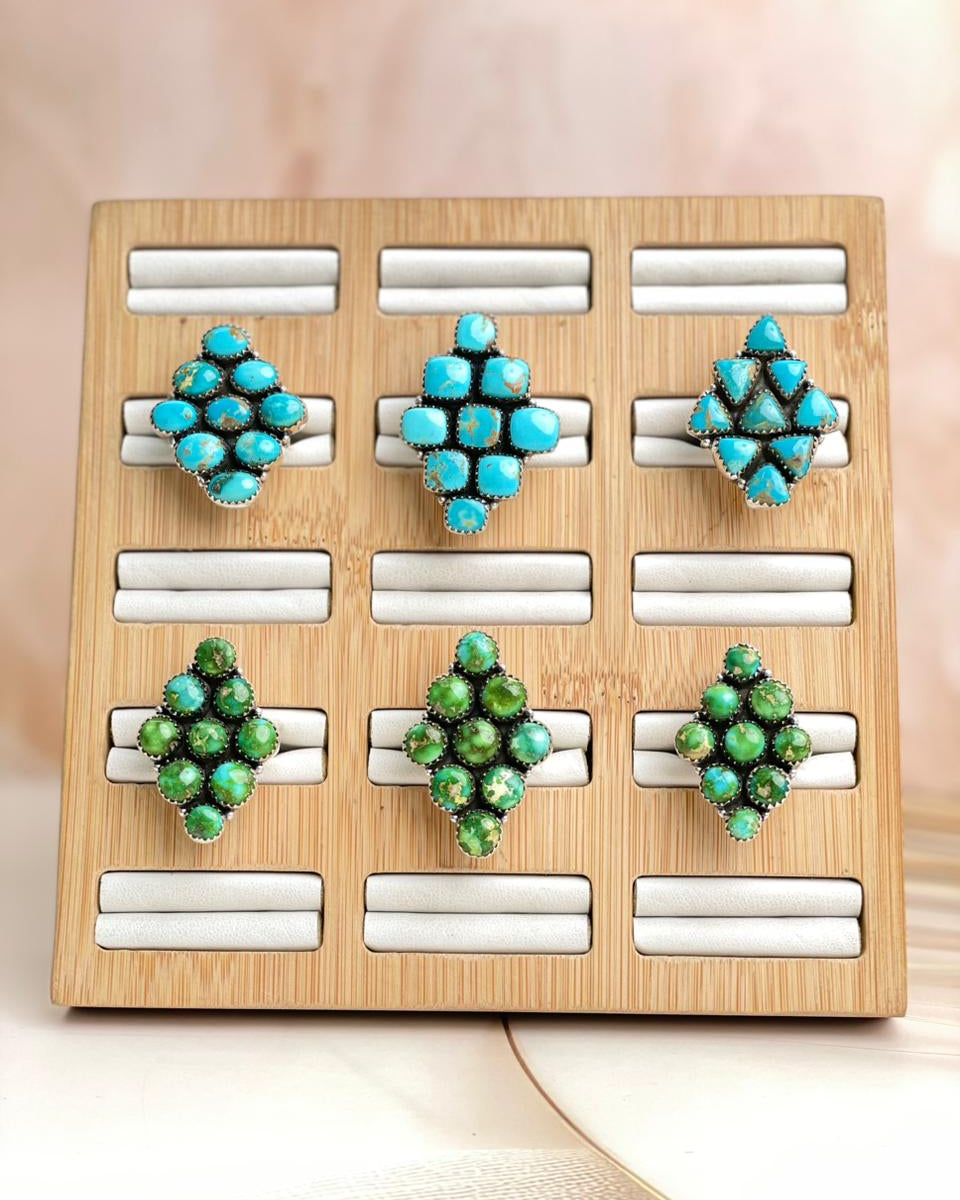 Cluster Diamond Rings sno 29-Rings-Krush Kandy, Women's Online Fashion Boutique Located in Phoenix, Arizona (Scottsdale Area)