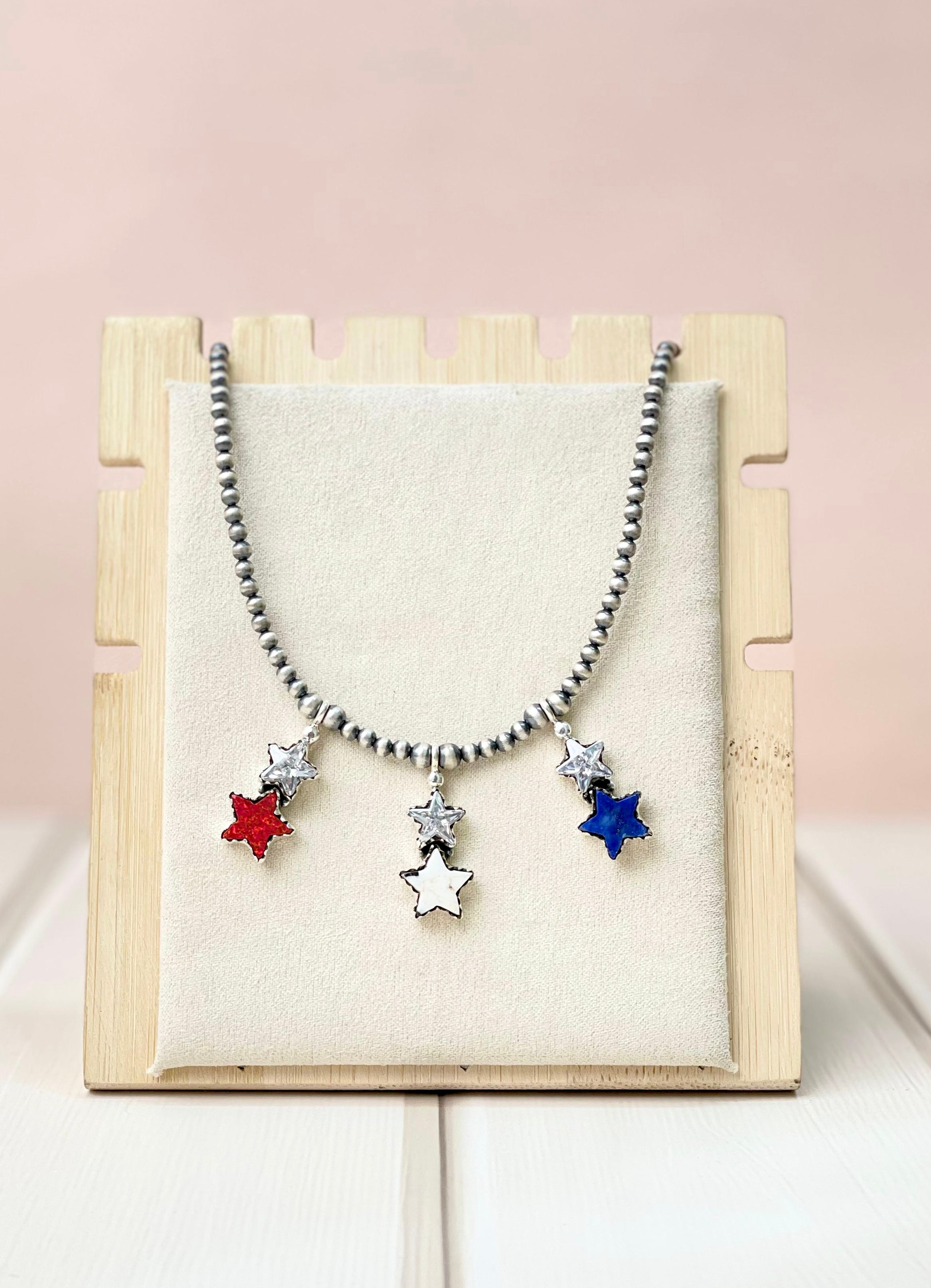 Starlight Desert Pearl Necklace-Necklaces-Krush Kandy, Women's Online Fashion Boutique Located in Phoenix, Arizona (Scottsdale Area)