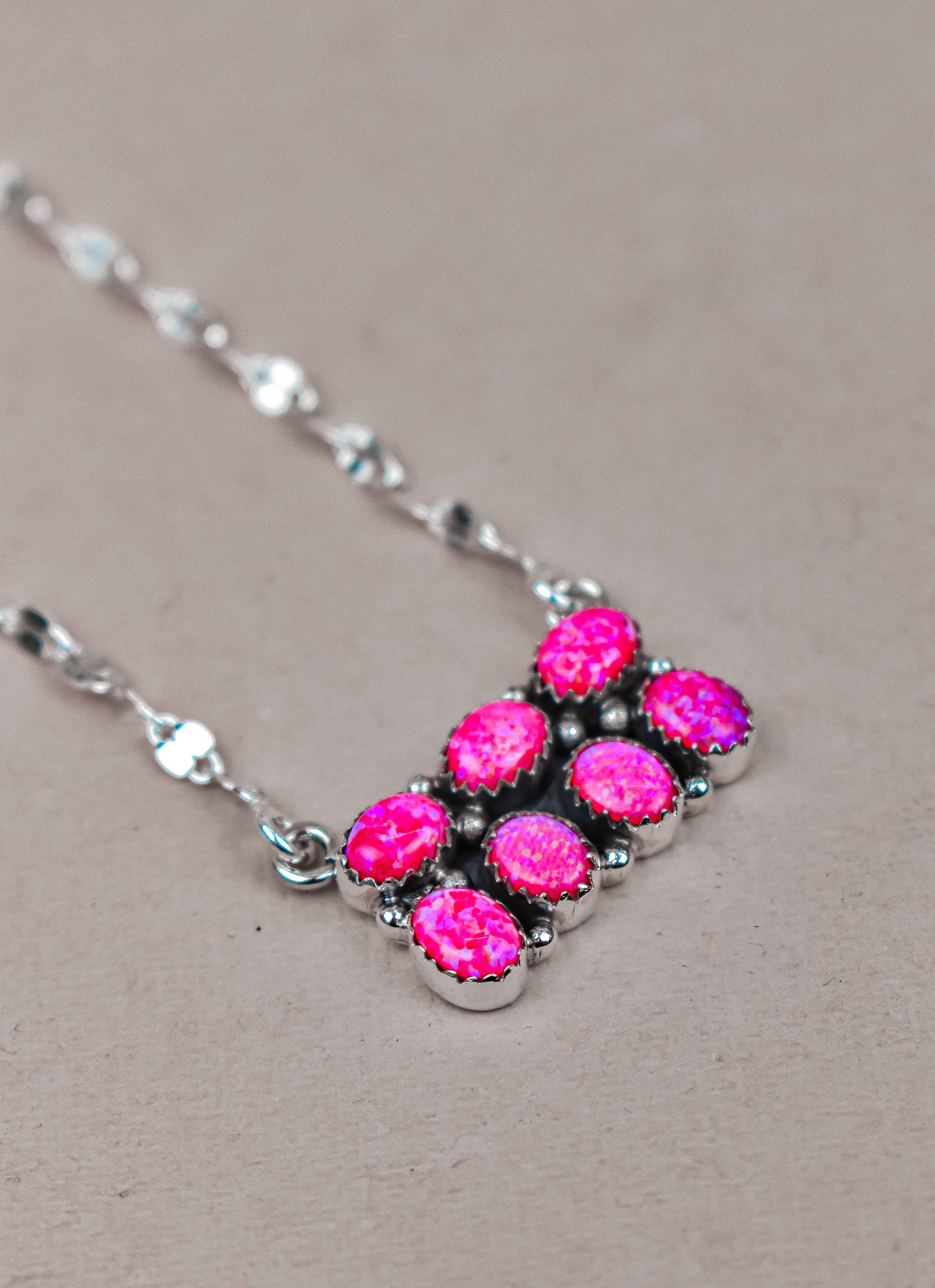 Starry Horizon Gemstone Bar Necklace-Bar Necklaces-Krush Kandy, Women's Online Fashion Boutique Located in Phoenix, Arizona (Scottsdale Area)