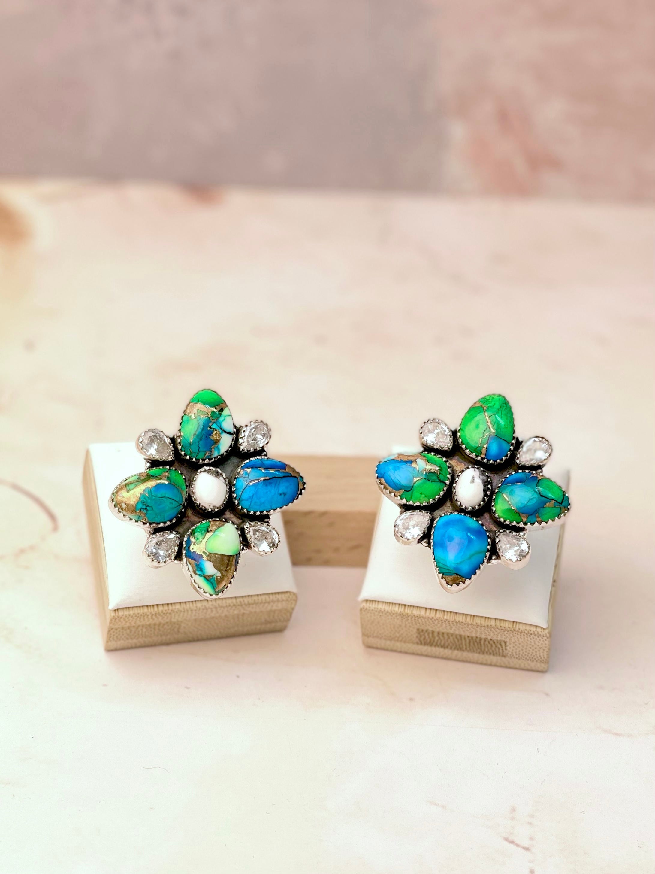 Blue Dahlia One of a Kind Mixed Rings-Rings-Krush Kandy, Women's Online Fashion Boutique Located in Phoenix, Arizona (Scottsdale Area)