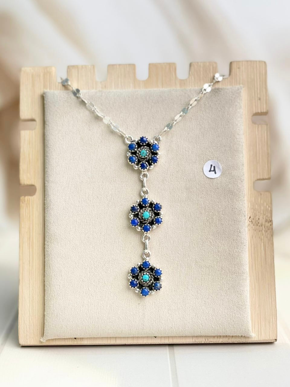 3 Blooming Flowers Lariat Necklace-Necklaces-Krush Kandy, Women's Online Fashion Boutique Located in Phoenix, Arizona (Scottsdale Area)