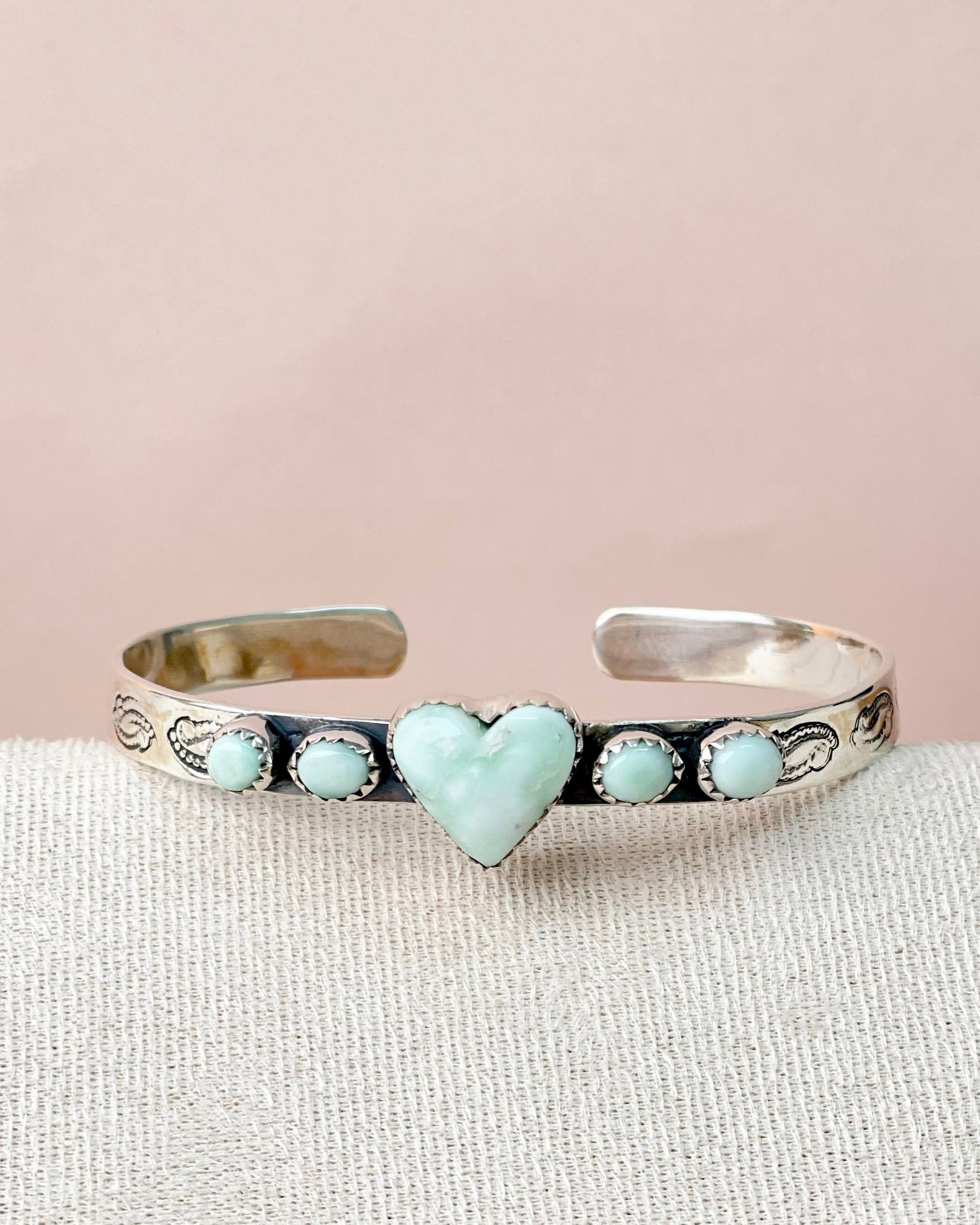 Paloma Heart Cuffs-Bracelets-Krush Kandy, Women's Online Fashion Boutique Located in Phoenix, Arizona (Scottsdale Area)