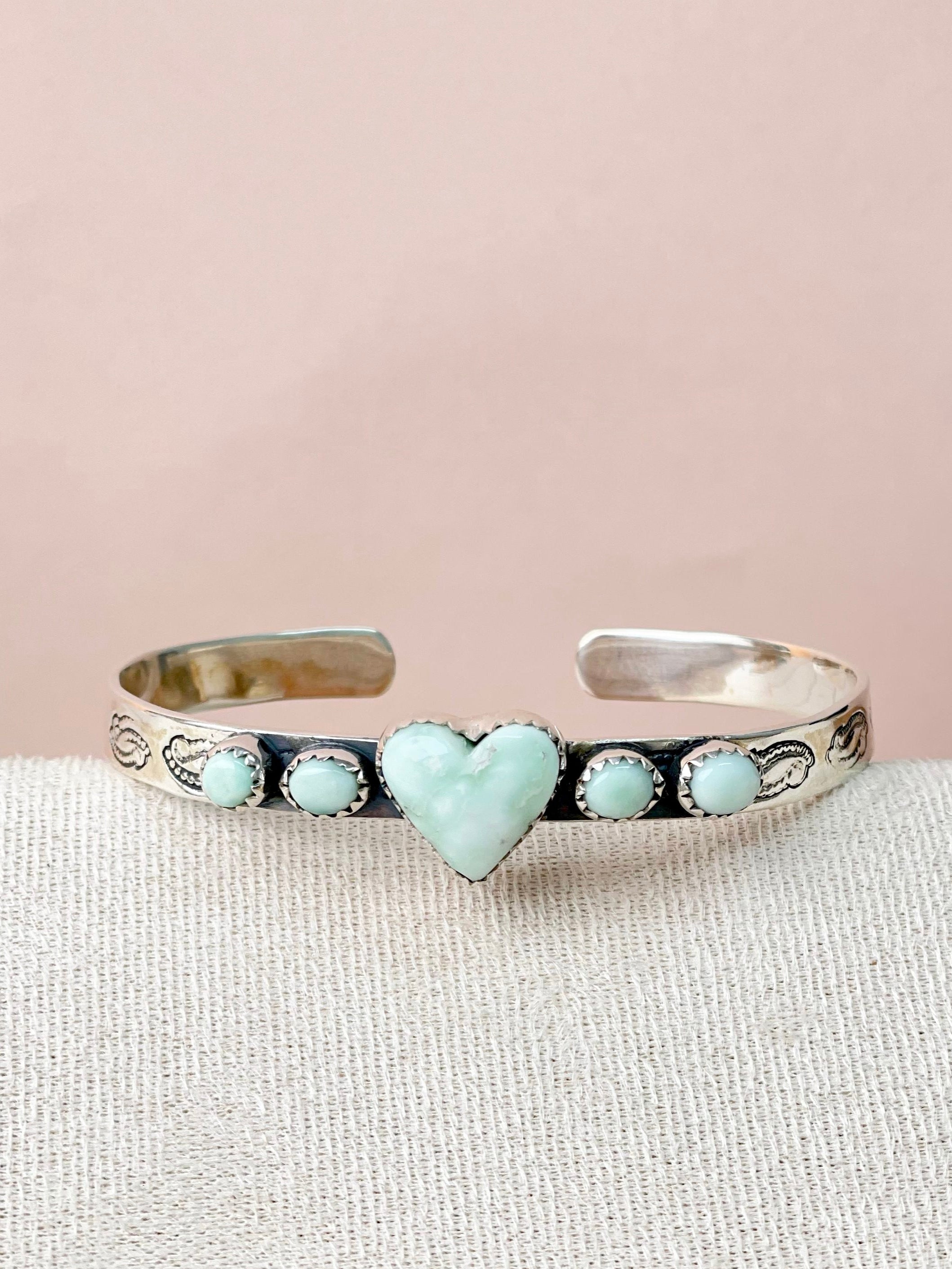 Paloma Heart Cuffs-Bracelets-Krush Kandy, Women's Online Fashion Boutique Located in Phoenix, Arizona (Scottsdale Area)