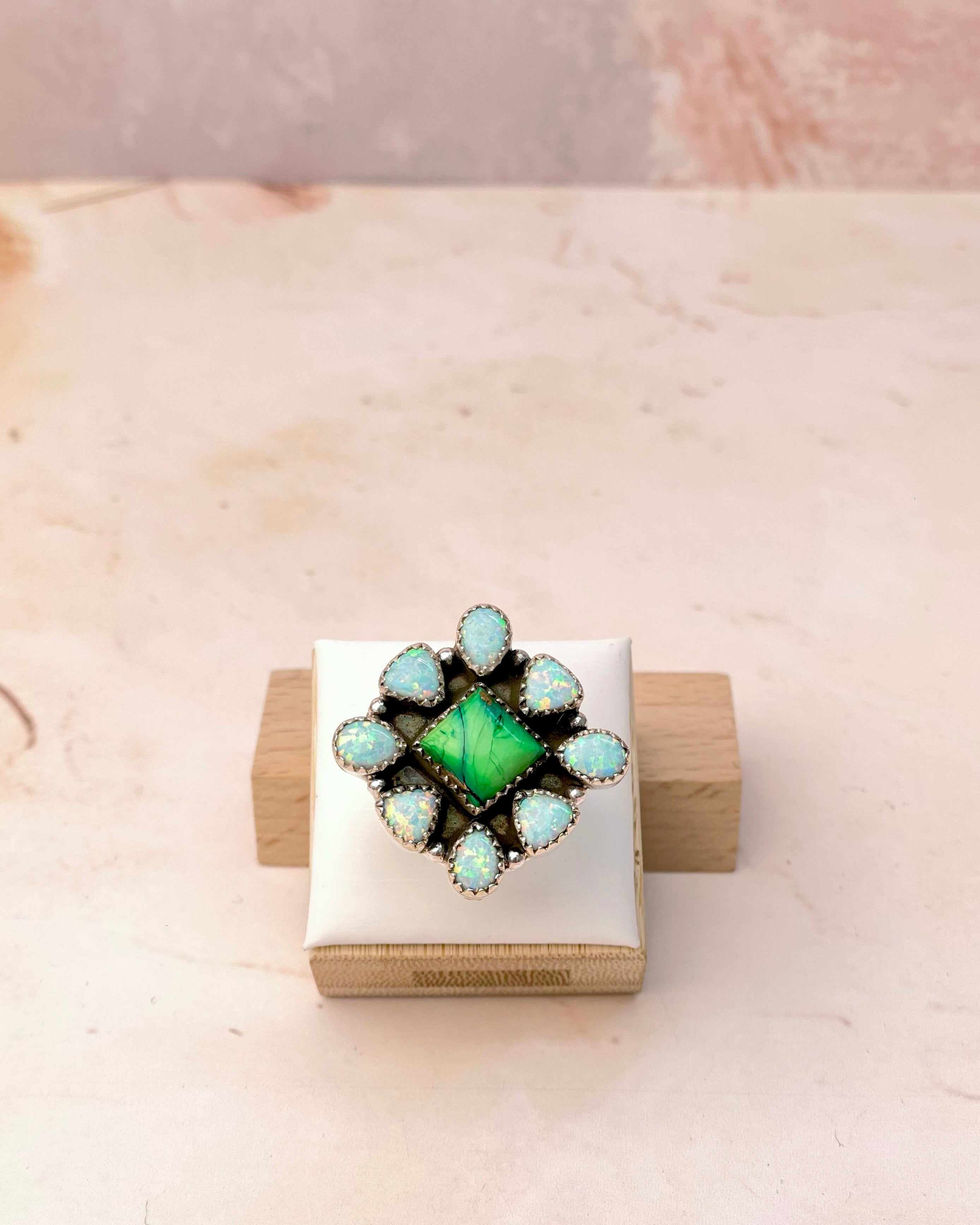 Blue Dahlia One of a Kind Mixed Rings-Rings-Krush Kandy, Women's Online Fashion Boutique Located in Phoenix, Arizona (Scottsdale Area)