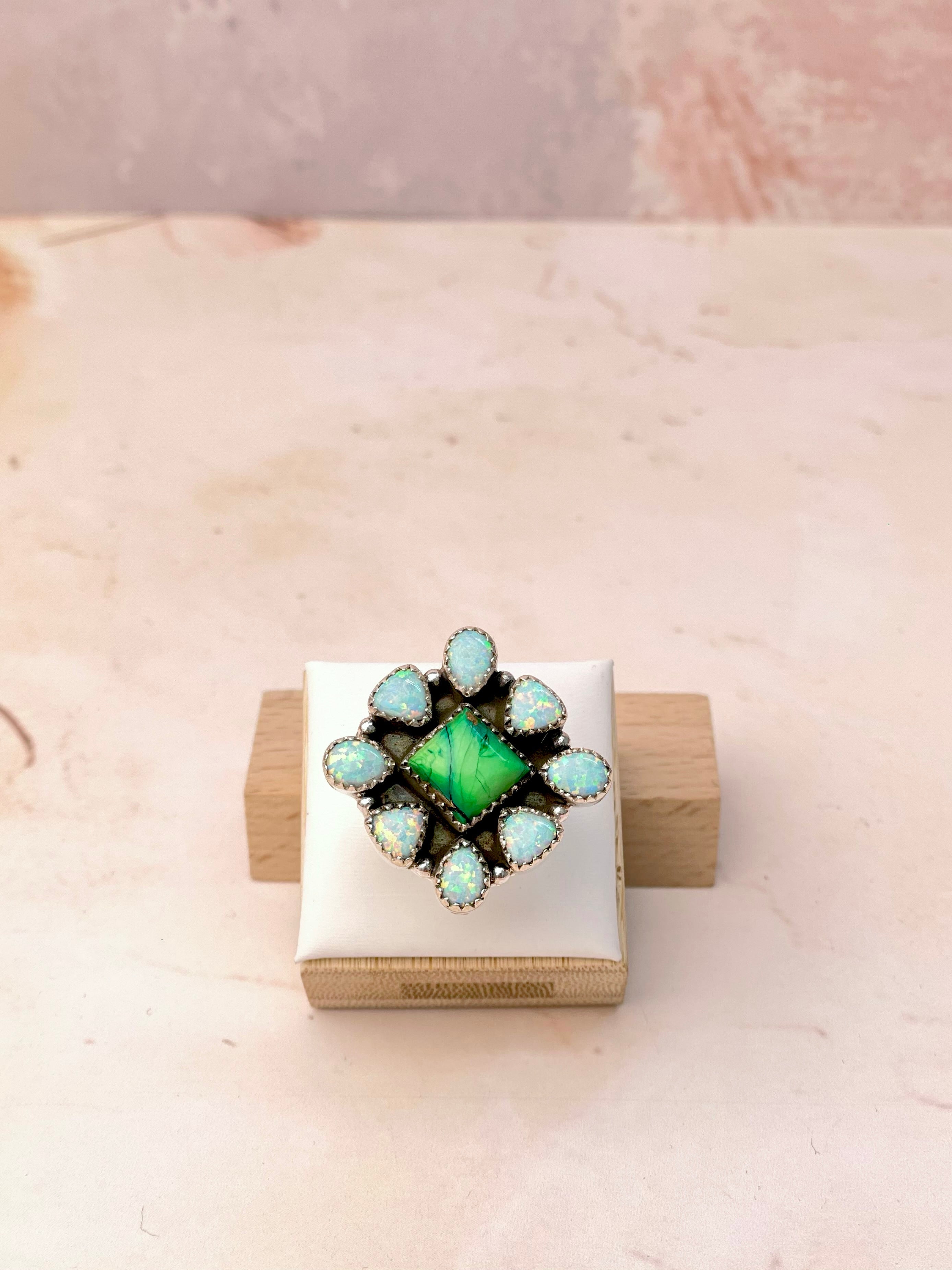 Blue Dahlia One of a Kind Mixed Rings-Rings-Krush Kandy, Women's Online Fashion Boutique Located in Phoenix, Arizona (Scottsdale Area)