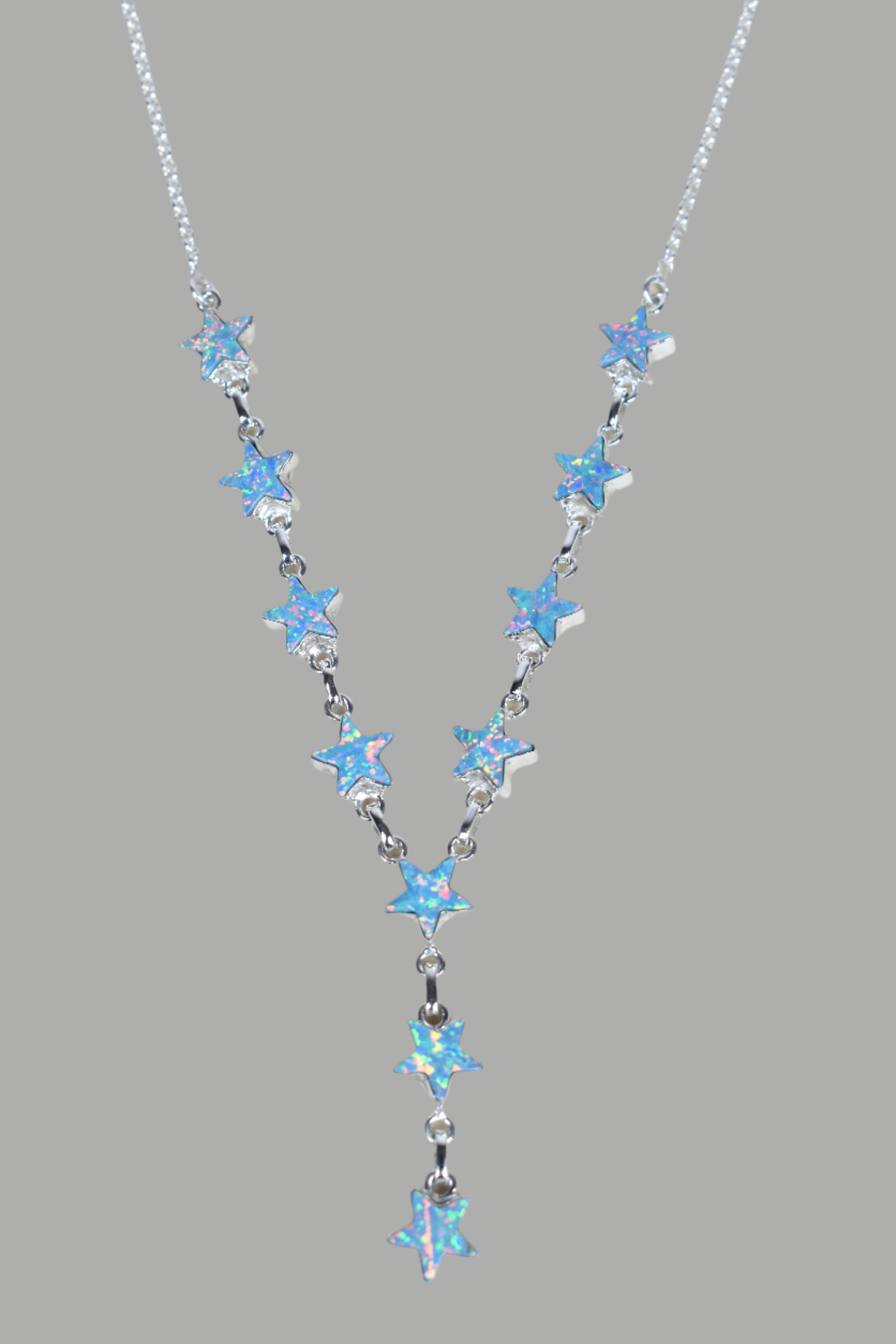 Star Studded Cast Necklace-Chain Necklaces-Krush Kandy, Women's Online Fashion Boutique Located in Phoenix, Arizona (Scottsdale Area)