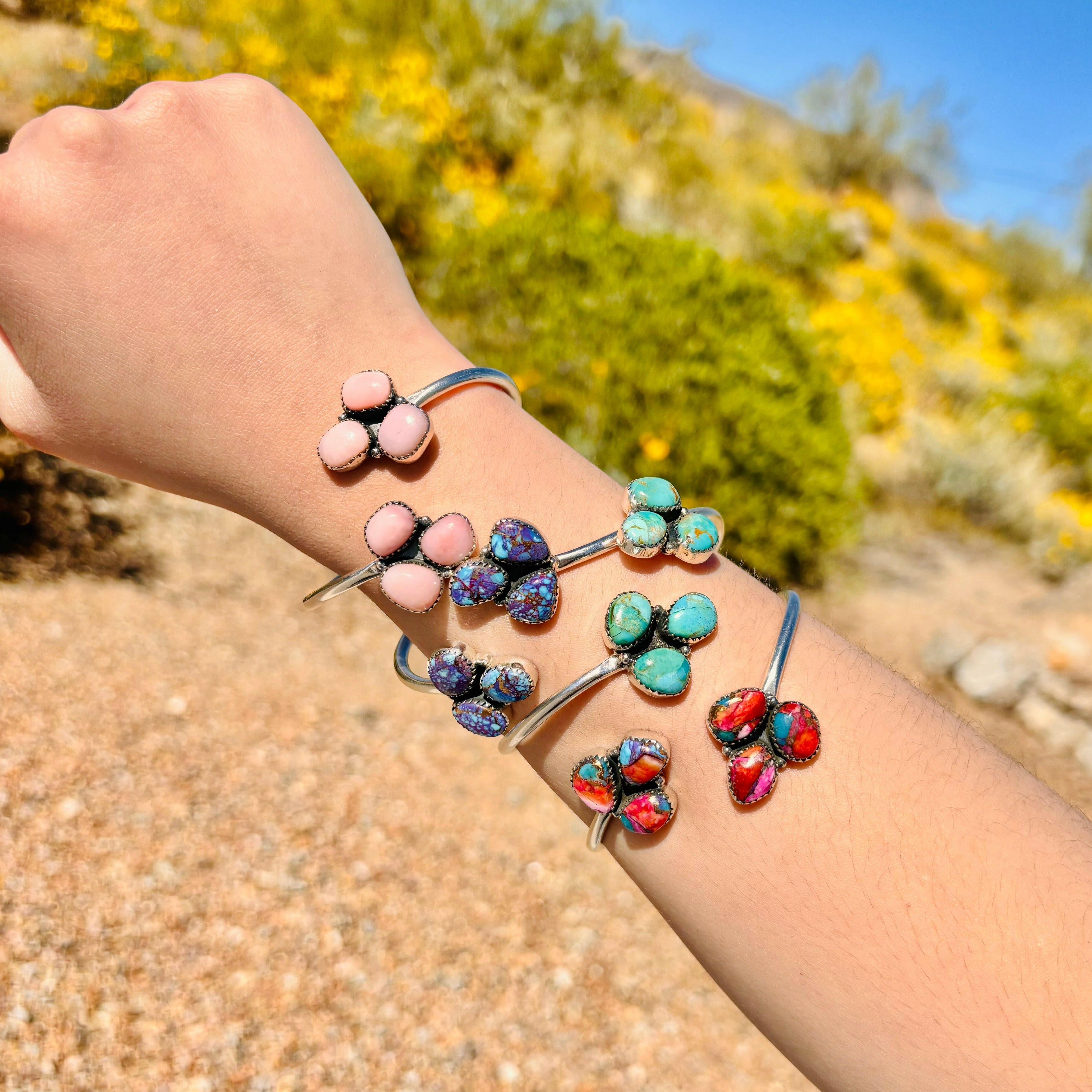 Wrap Around Stone Bracelet | Multiple Stone Options!-Bracelets-Krush Kandy, Women's Online Fashion Boutique Located in Phoenix, Arizona (Scottsdale Area)