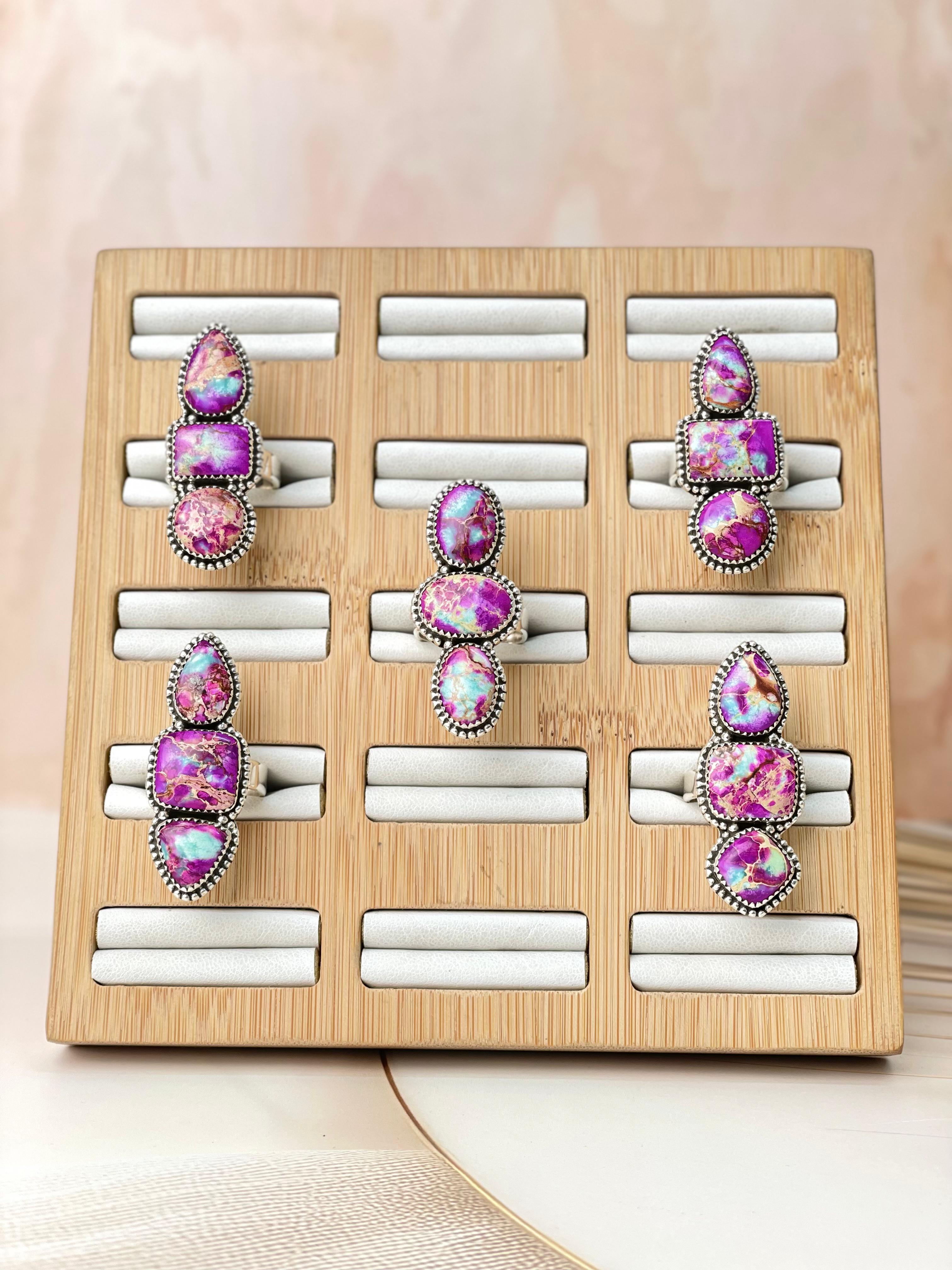 In the Mix Desert Jasper Crawlers-Rings-Krush Kandy, Women's Online Fashion Boutique Located in Phoenix, Arizona (Scottsdale Area)