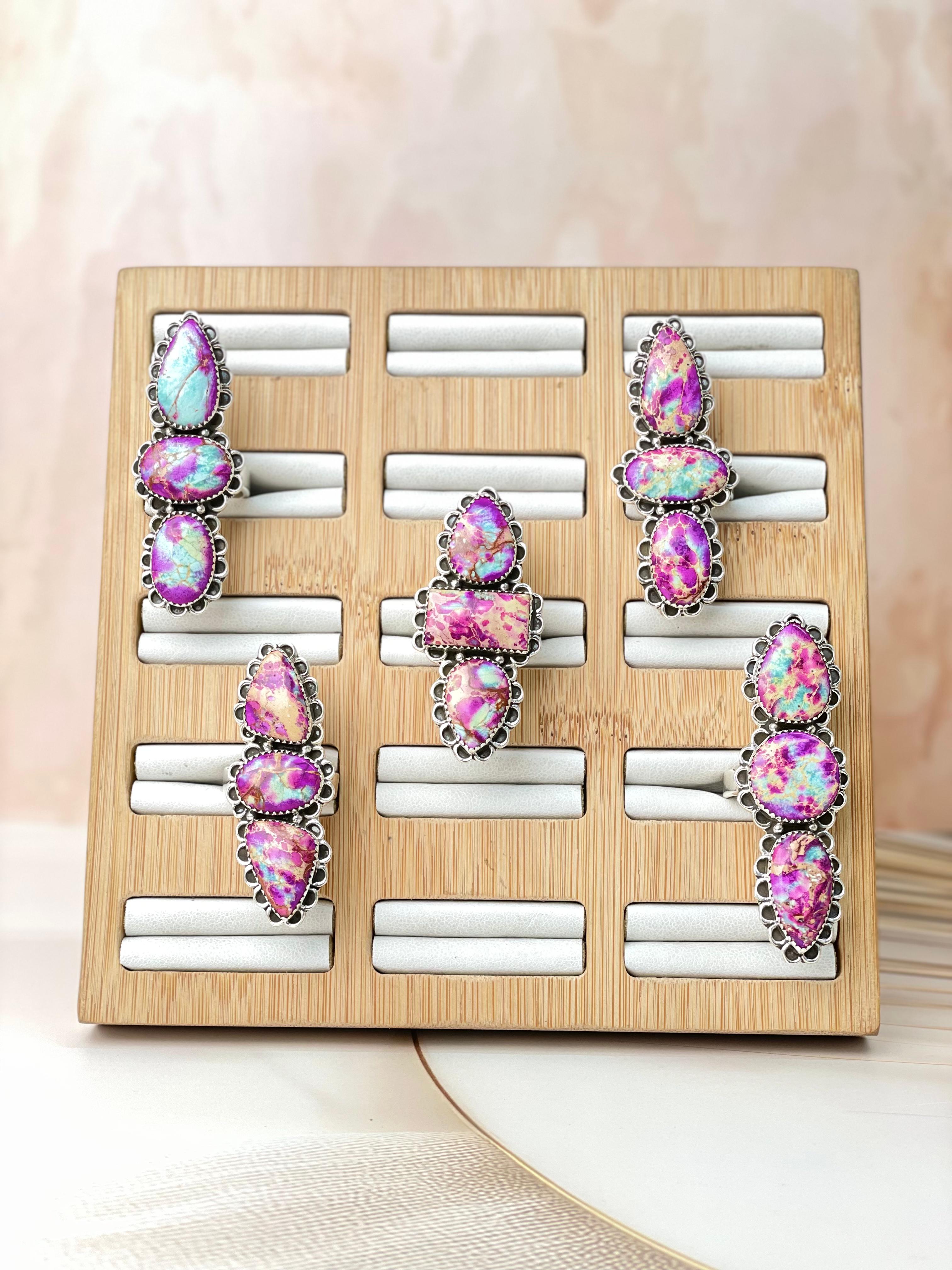 In the Mix Desert Jasper Crawlers-Rings-Krush Kandy, Women's Online Fashion Boutique Located in Phoenix, Arizona (Scottsdale Area)