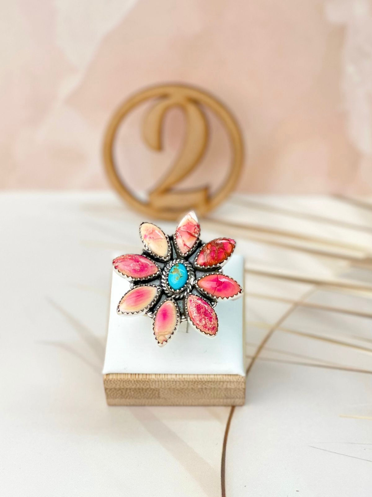 Wild Thing Desert Jasper Blossom Rings-Rings-Krush Kandy, Women's Online Fashion Boutique Located in Phoenix, Arizona (Scottsdale Area)