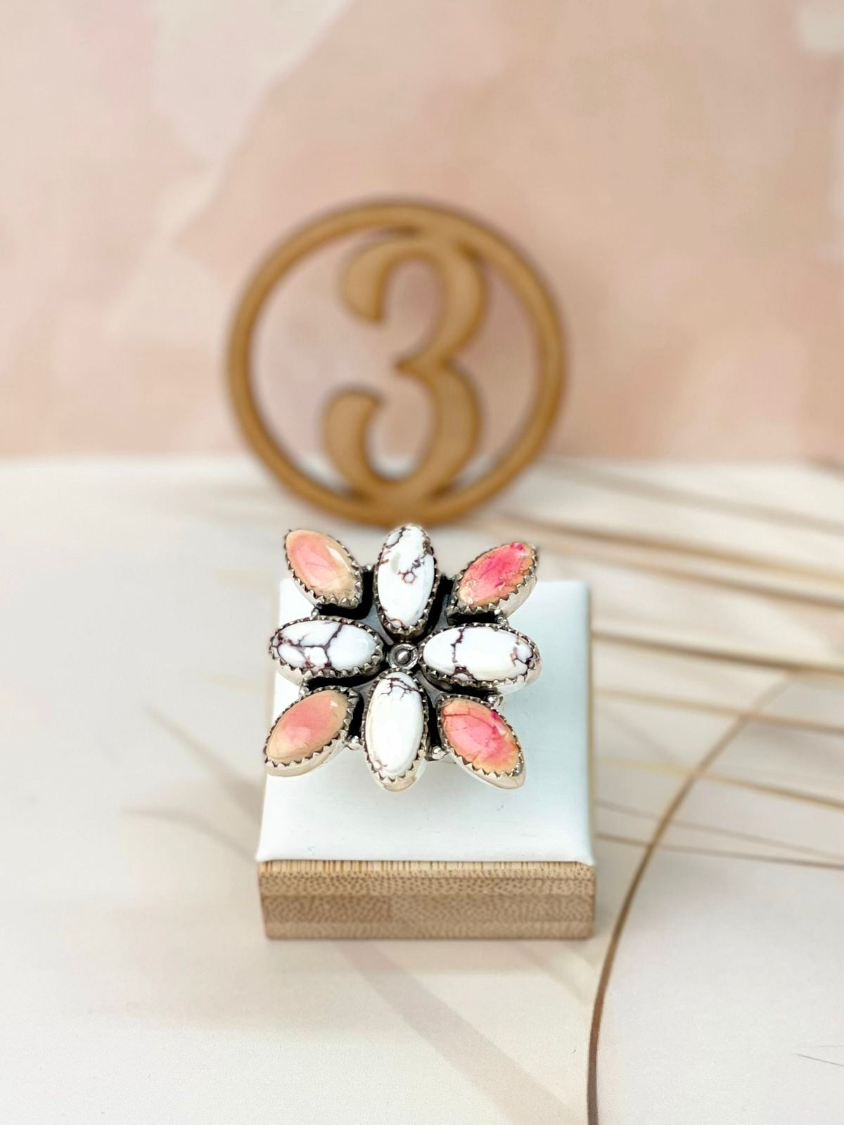 Wild Thing Desert Jasper Blossom Rings-Rings-Krush Kandy, Women's Online Fashion Boutique Located in Phoenix, Arizona (Scottsdale Area)