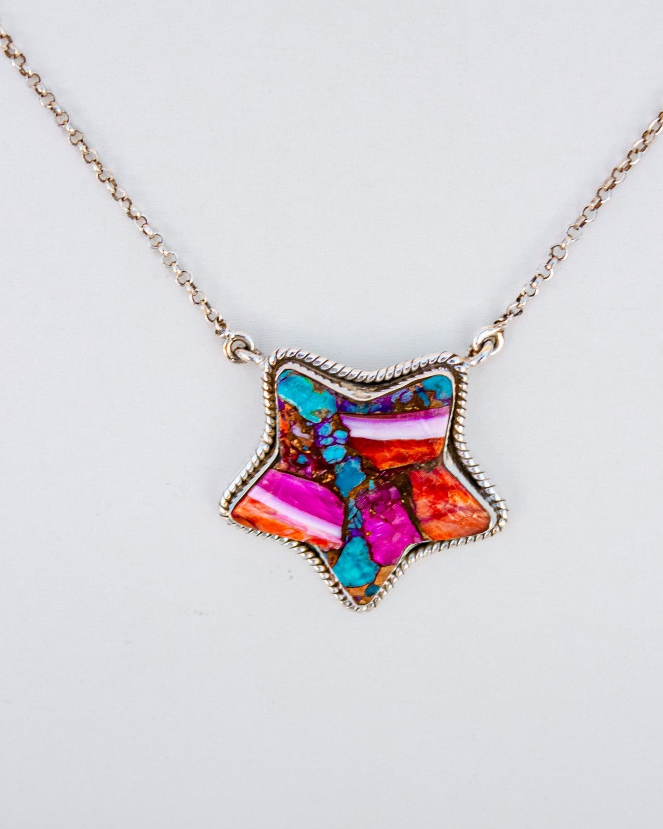 Jumbo Star Stone Necklace | Krush Exclusive-Chain Necklaces-Krush Kandy, Women's Online Fashion Boutique Located in Phoenix, Arizona (Scottsdale Area)