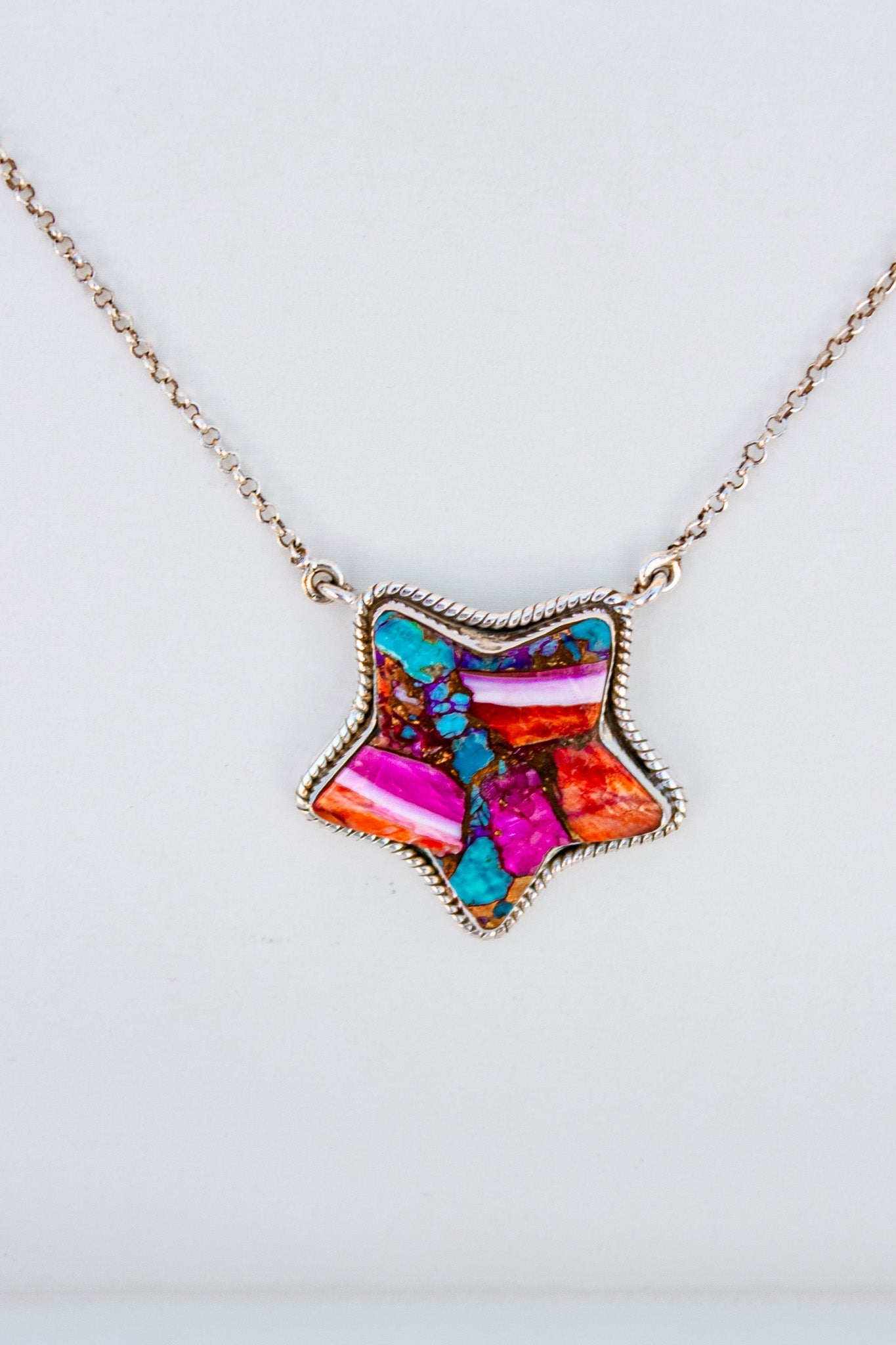 Jumbo Star Stone Necklace | Krush Exclusive-Chain Necklaces-Krush Kandy, Women's Online Fashion Boutique Located in Phoenix, Arizona (Scottsdale Area)