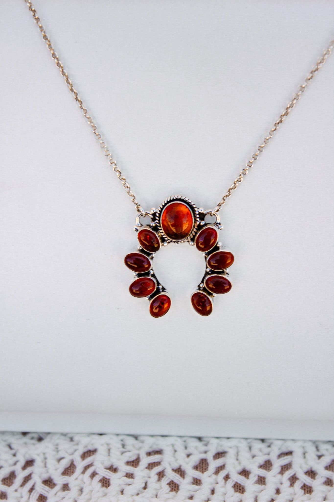 One Of A Kind Half Cluster Rings-Chain Necklaces-Krush Kandy, Women's Online Fashion Boutique Located in Phoenix, Arizona (Scottsdale Area)