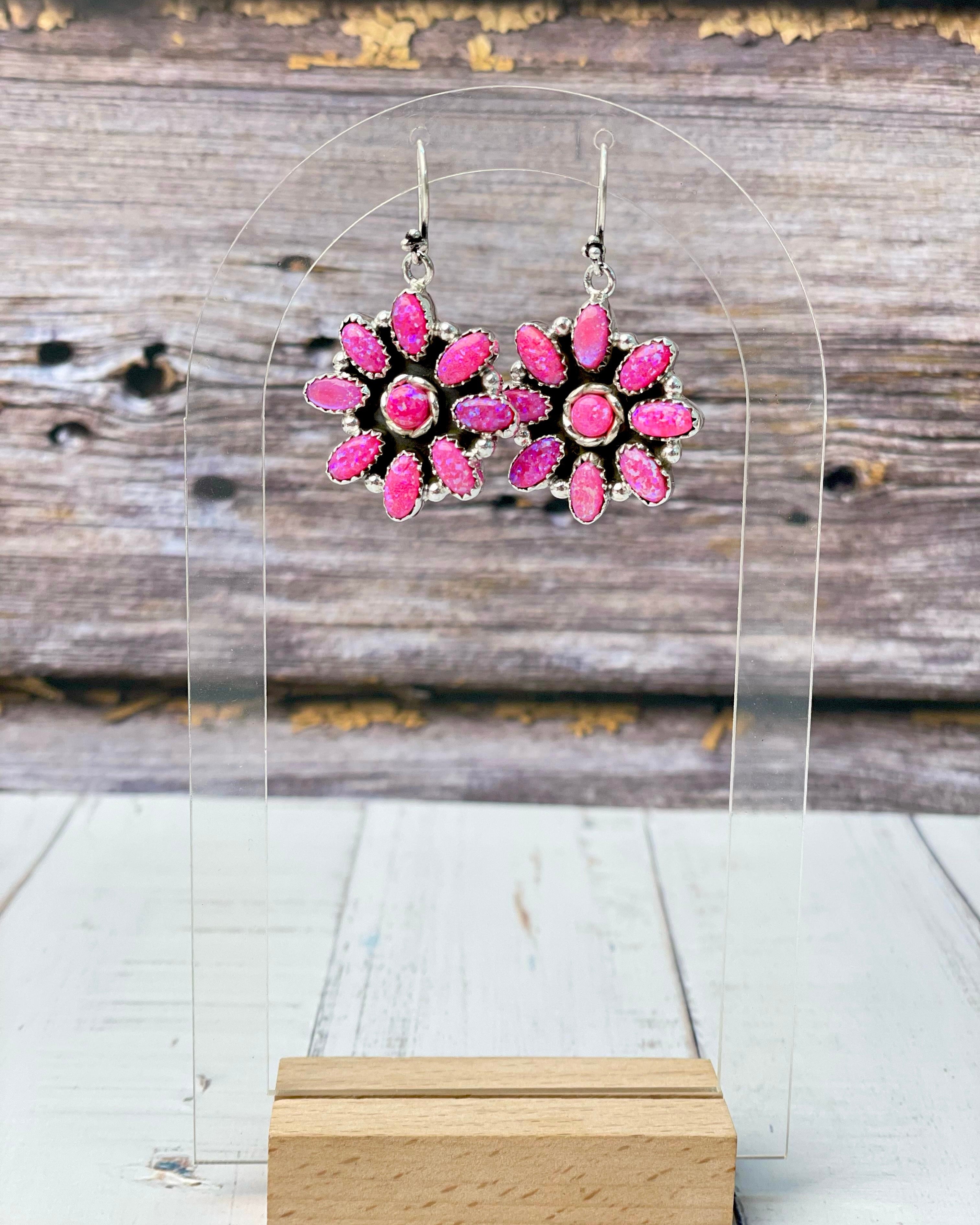 Summer Days Blossom Stone Earrings-Earrings-Krush Kandy, Women's Online Fashion Boutique Located in Phoenix, Arizona (Scottsdale Area)