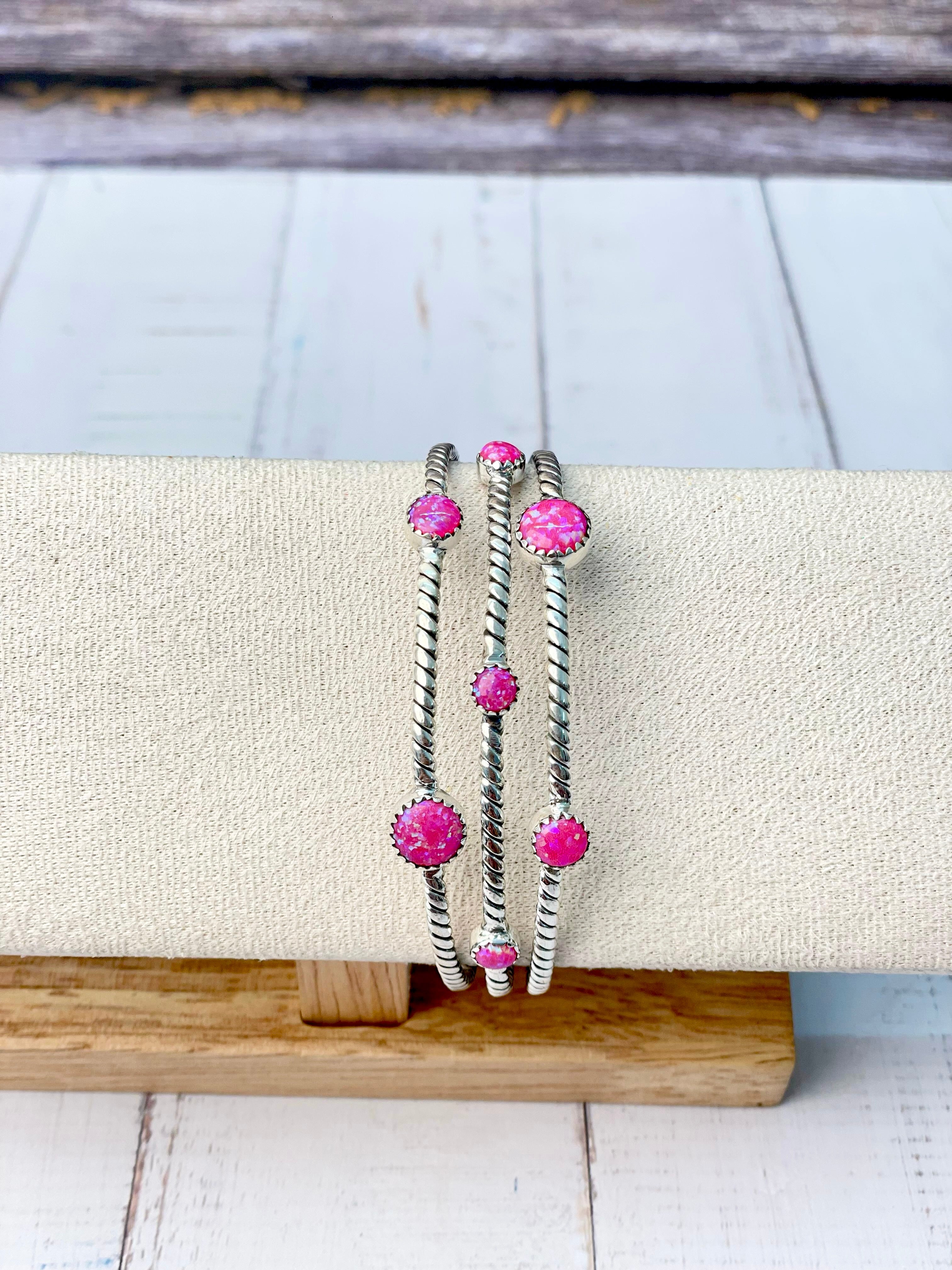 Deeply Rooted Sterling Rope Stone Cuff-Earrings-Krush Kandy, Women's Online Fashion Boutique Located in Phoenix, Arizona (Scottsdale Area)