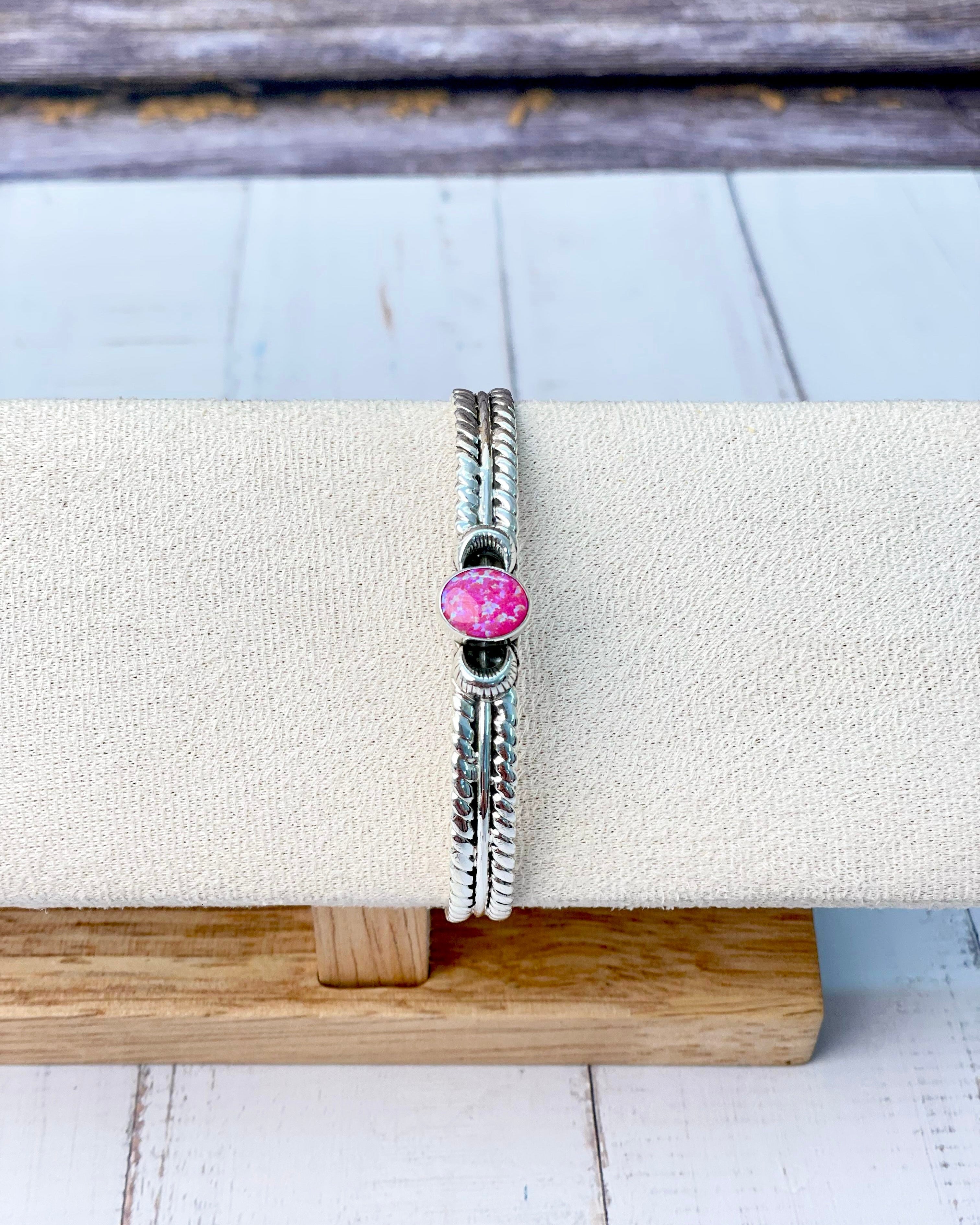 Festival Vibes Single Stone Cuff-Bracelets-Krush Kandy, Women's Online Fashion Boutique Located in Phoenix, Arizona (Scottsdale Area)