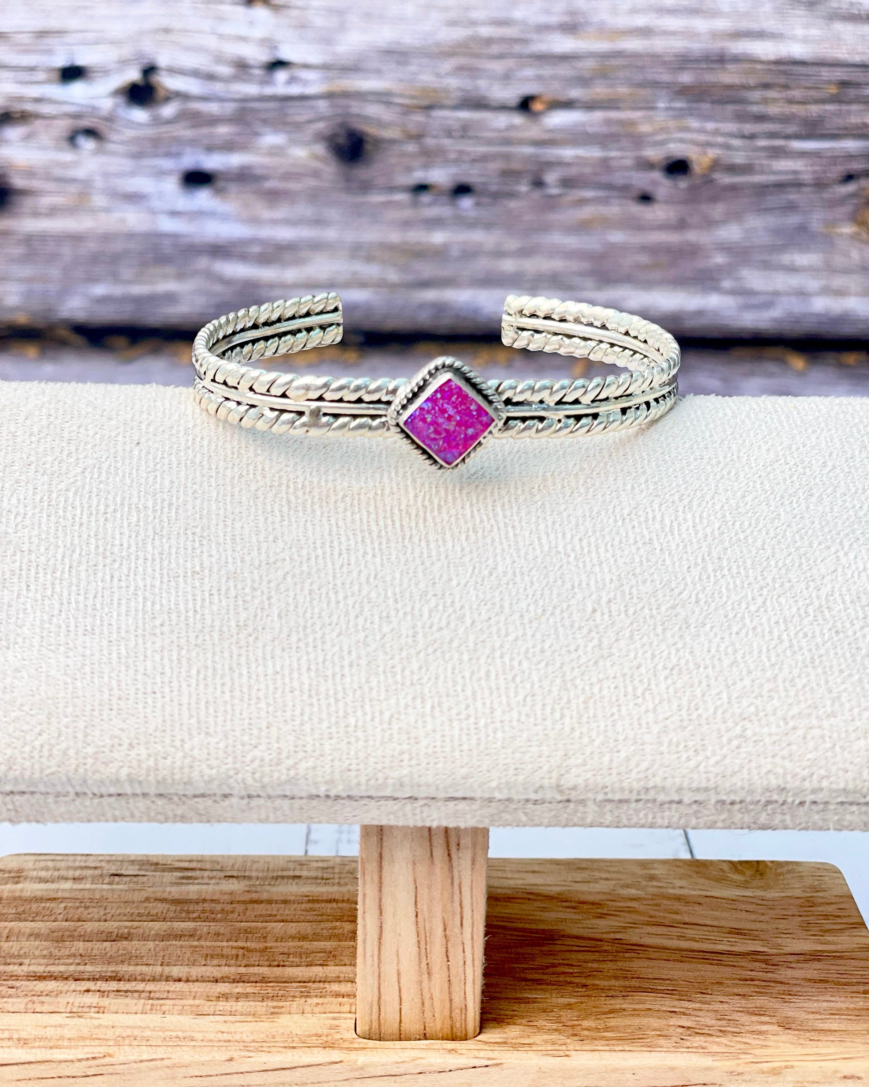 Festival Feels Single Stone Cuff-Bracelets-Krush Kandy, Women's Online Fashion Boutique Located in Phoenix, Arizona (Scottsdale Area)